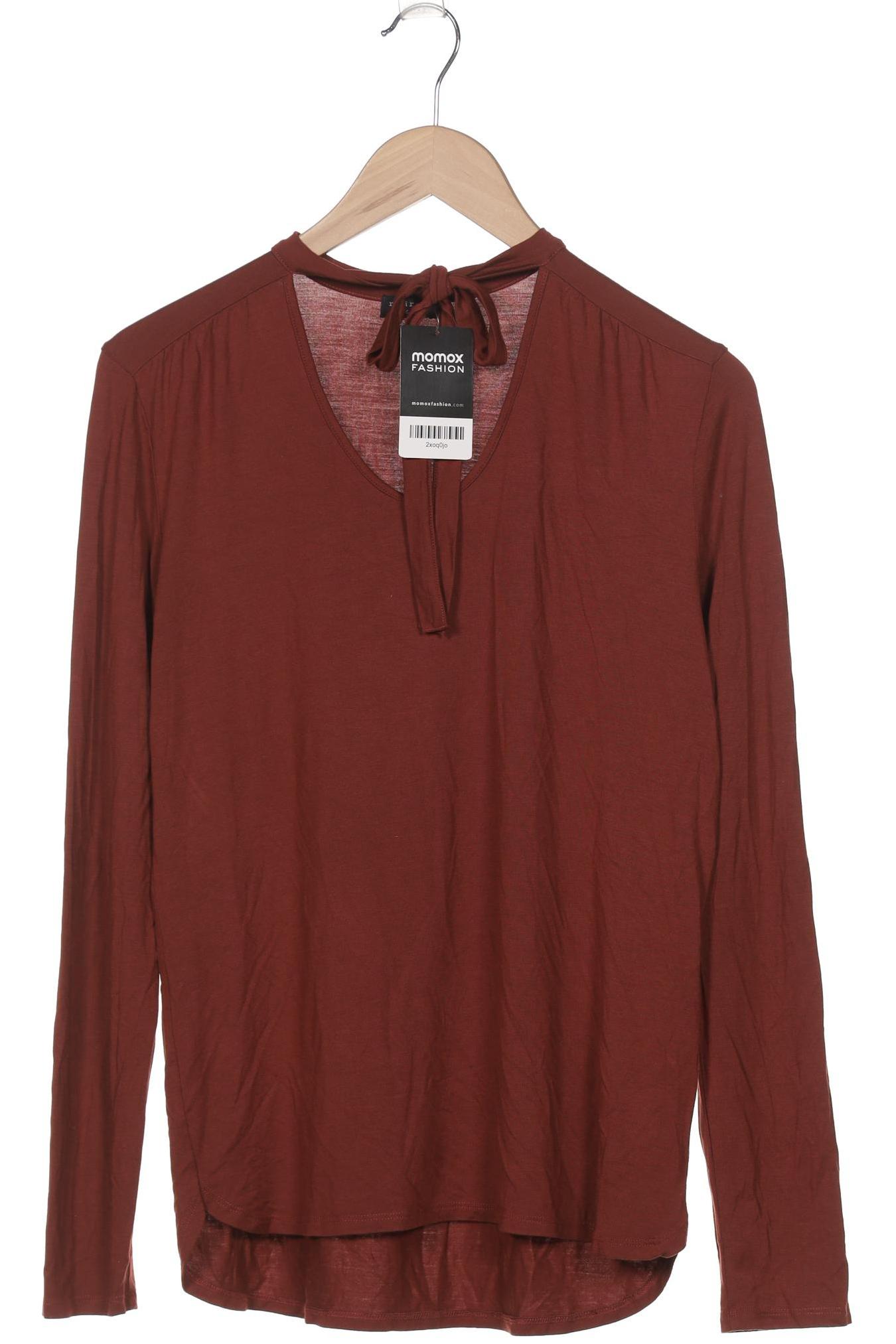 

Re.draft Damen Langarmshirt, bordeaux, Gr. 38