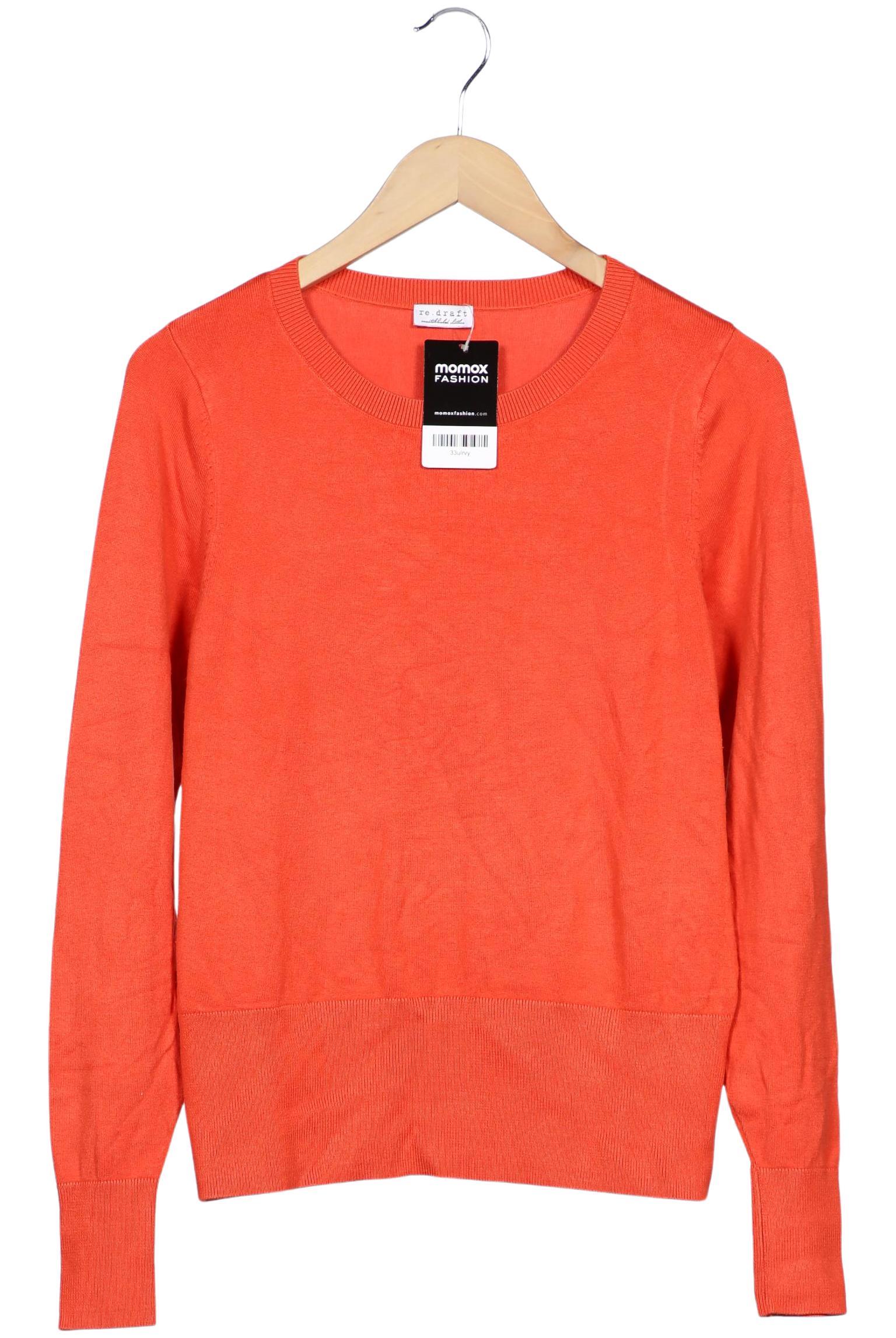 

Re.draft Damen Pullover, orange, Gr. 36