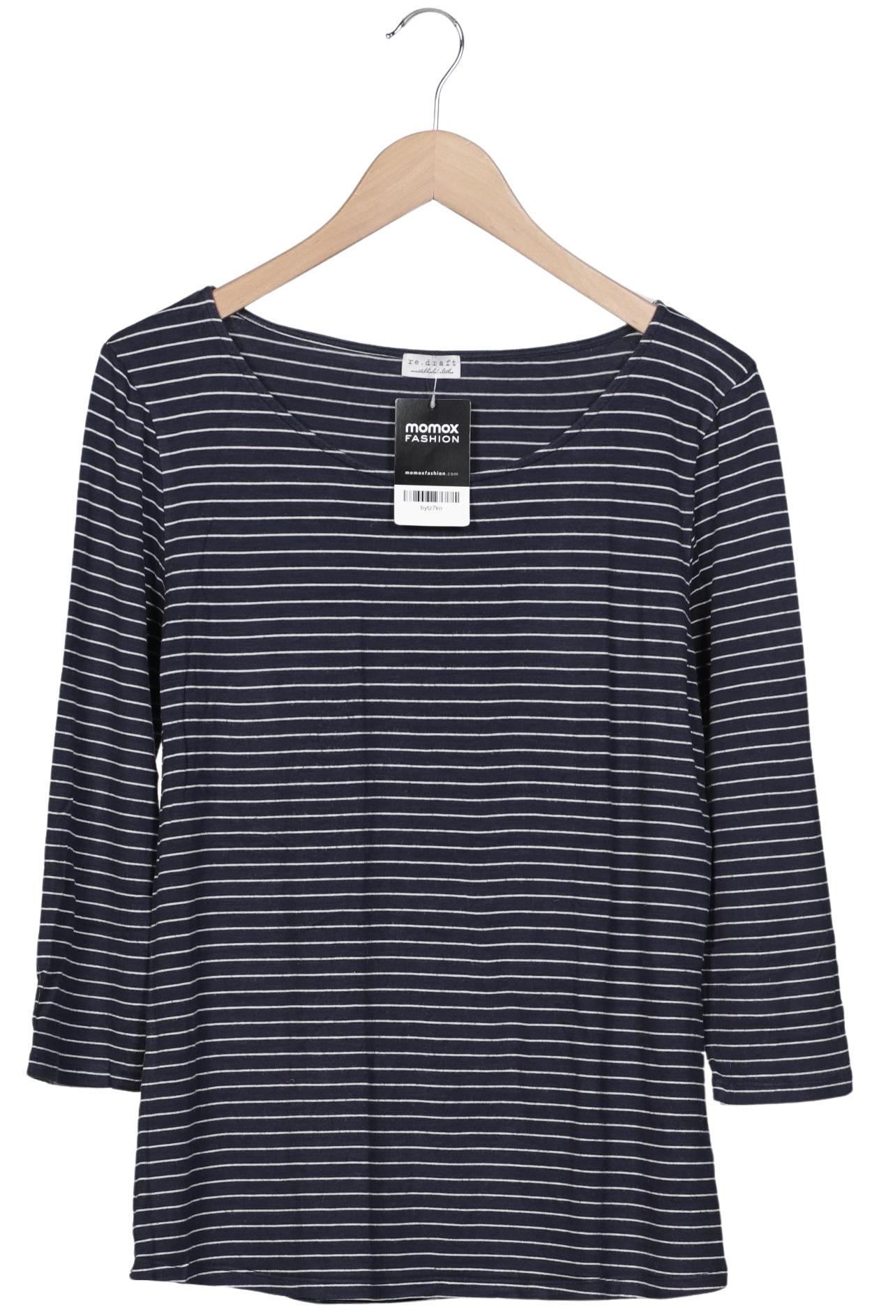 Thumbnail - Re.draft Damen Langarmshirt, marineblau, Gr. 38