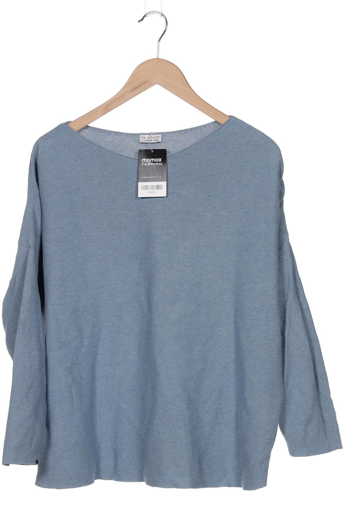 

Re.draft Damen Pullover, blau, Gr. 38