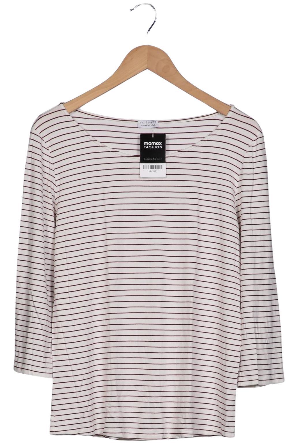 

Re.draft Damen Langarmshirt, weiß, Gr. 44