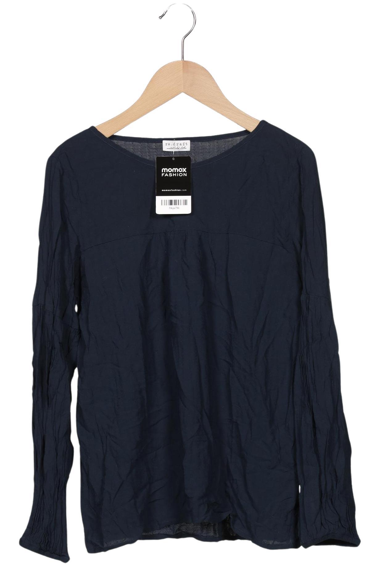 

Re.draft Damen Langarmshirt, marineblau, Gr. 36