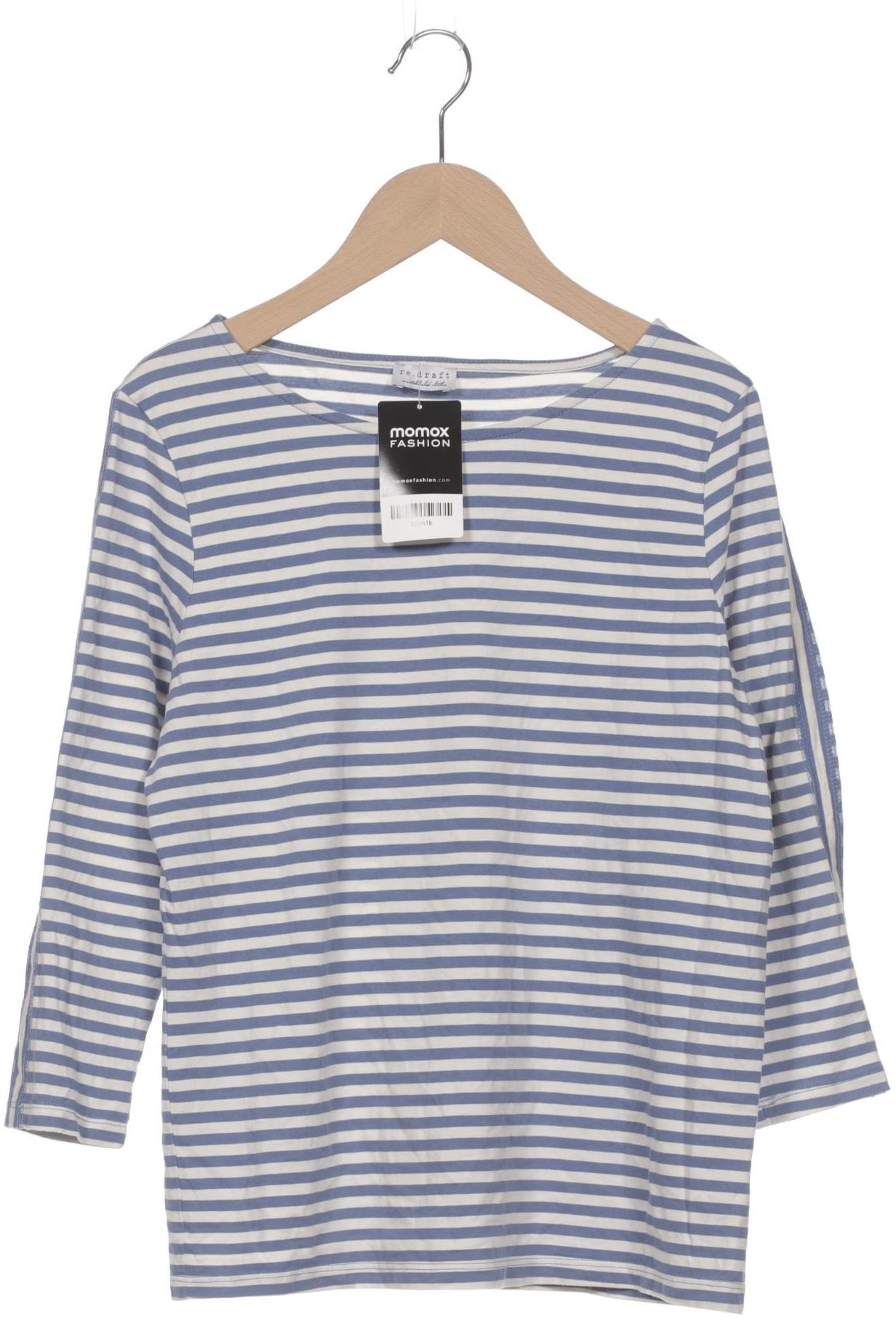 

Re.draft Damen Langarmshirt, blau, Gr. 36