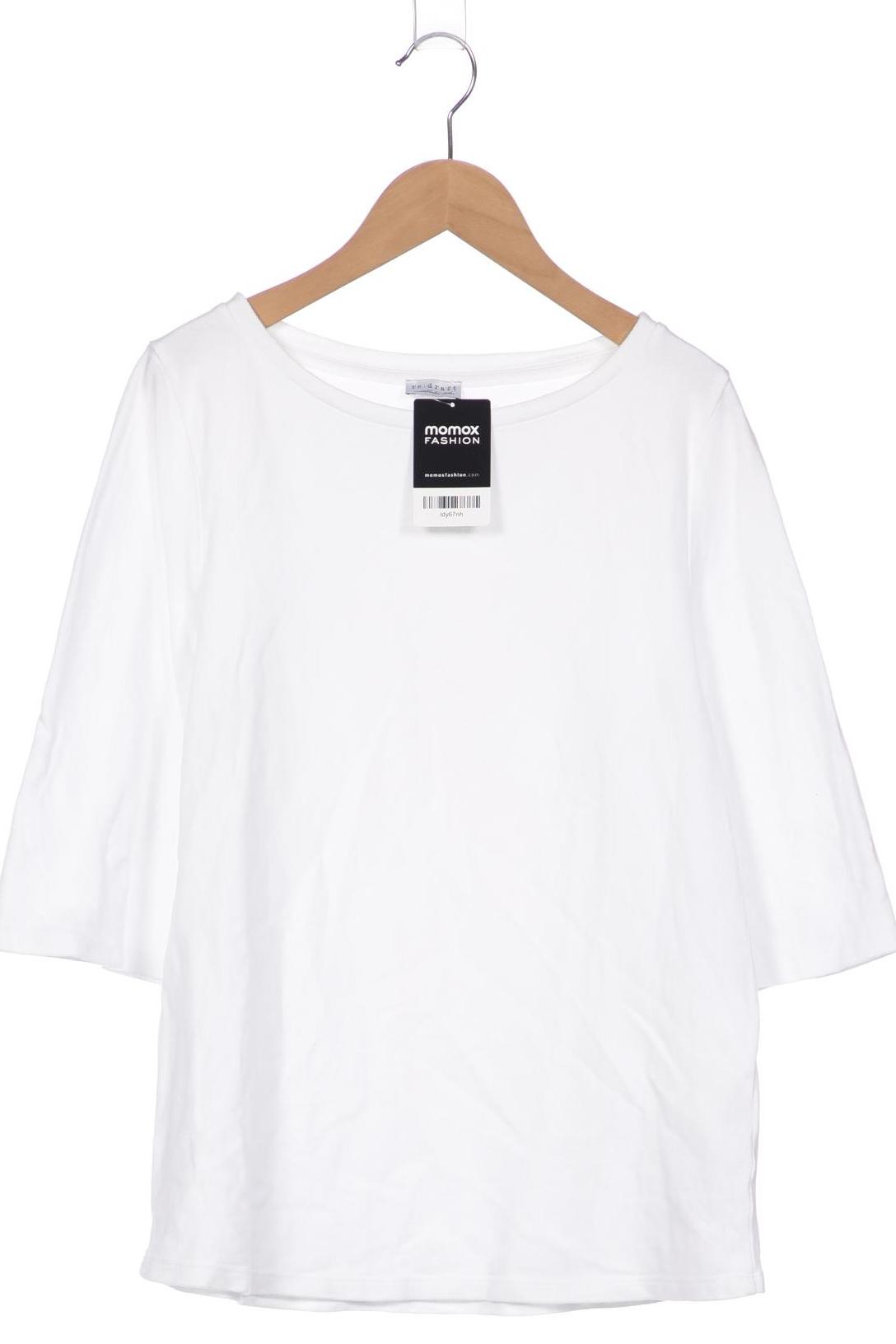 

Re.draft Damen Langarmshirt, weiß, Gr. 38