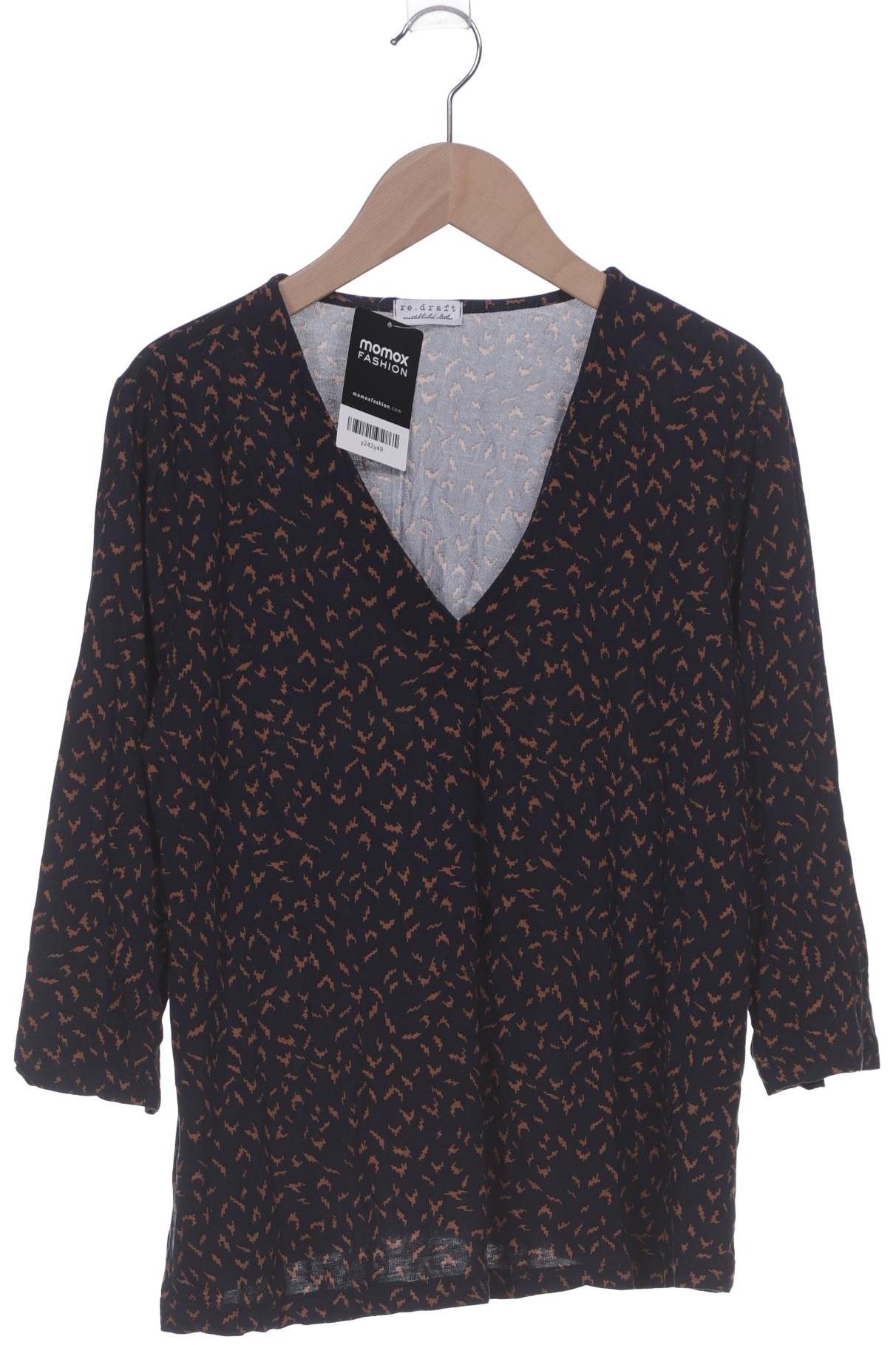 

Re.draft Damen Langarmshirt, marineblau, Gr. 36