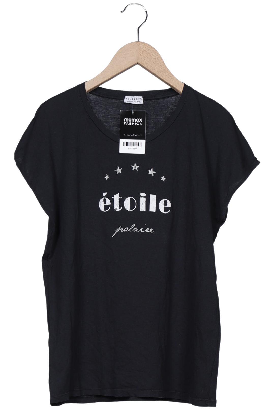 

Re.draft Damen T-Shirt, schwarz, Gr. 36