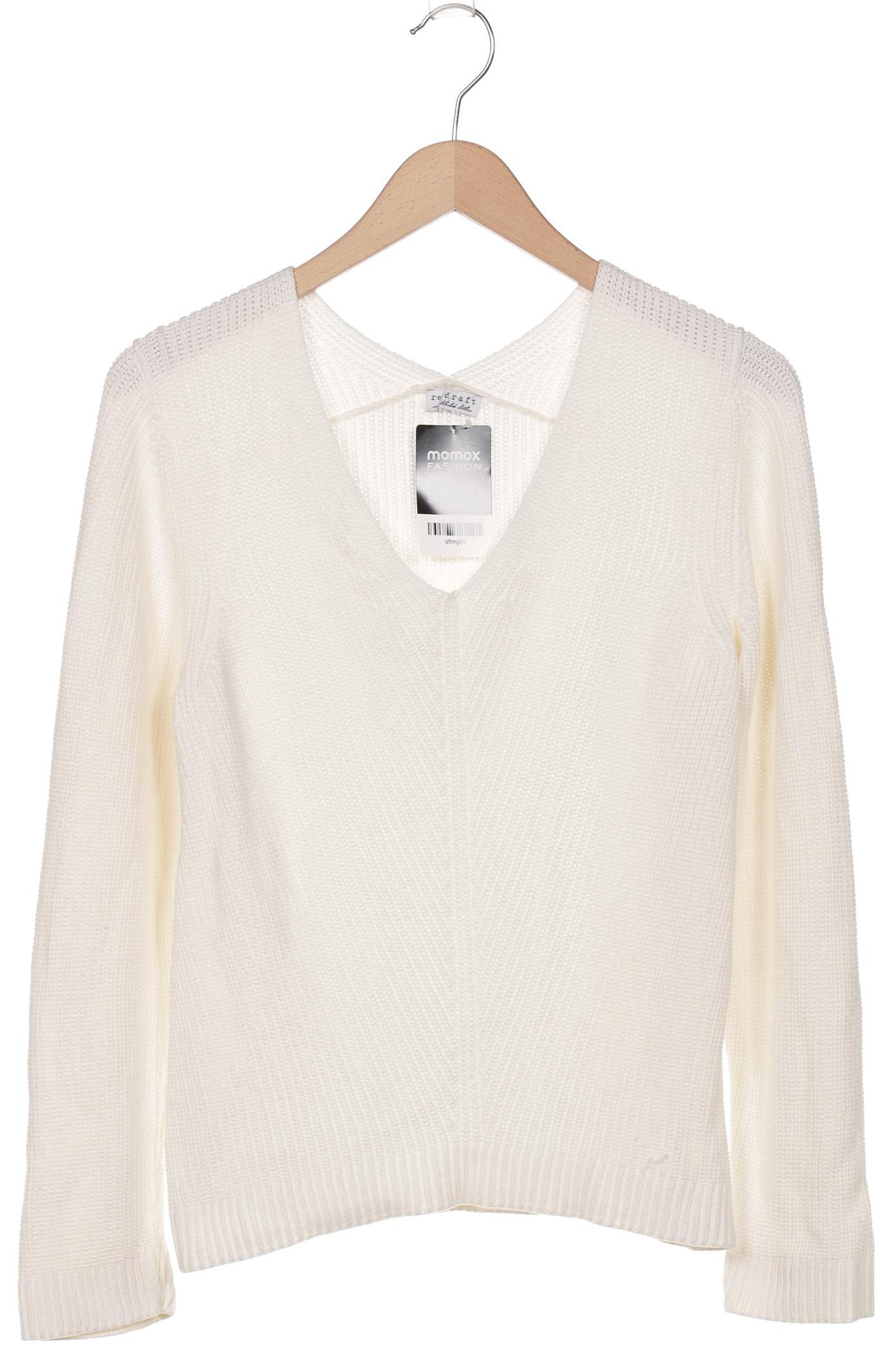 

Re.draft Damen Pullover, weiß, Gr. 38