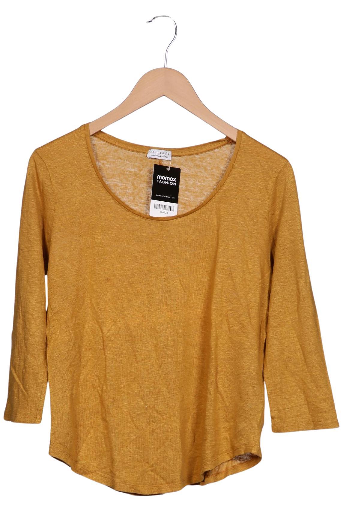 

Re.draft Damen Langarmshirt, gelb, Gr. 36