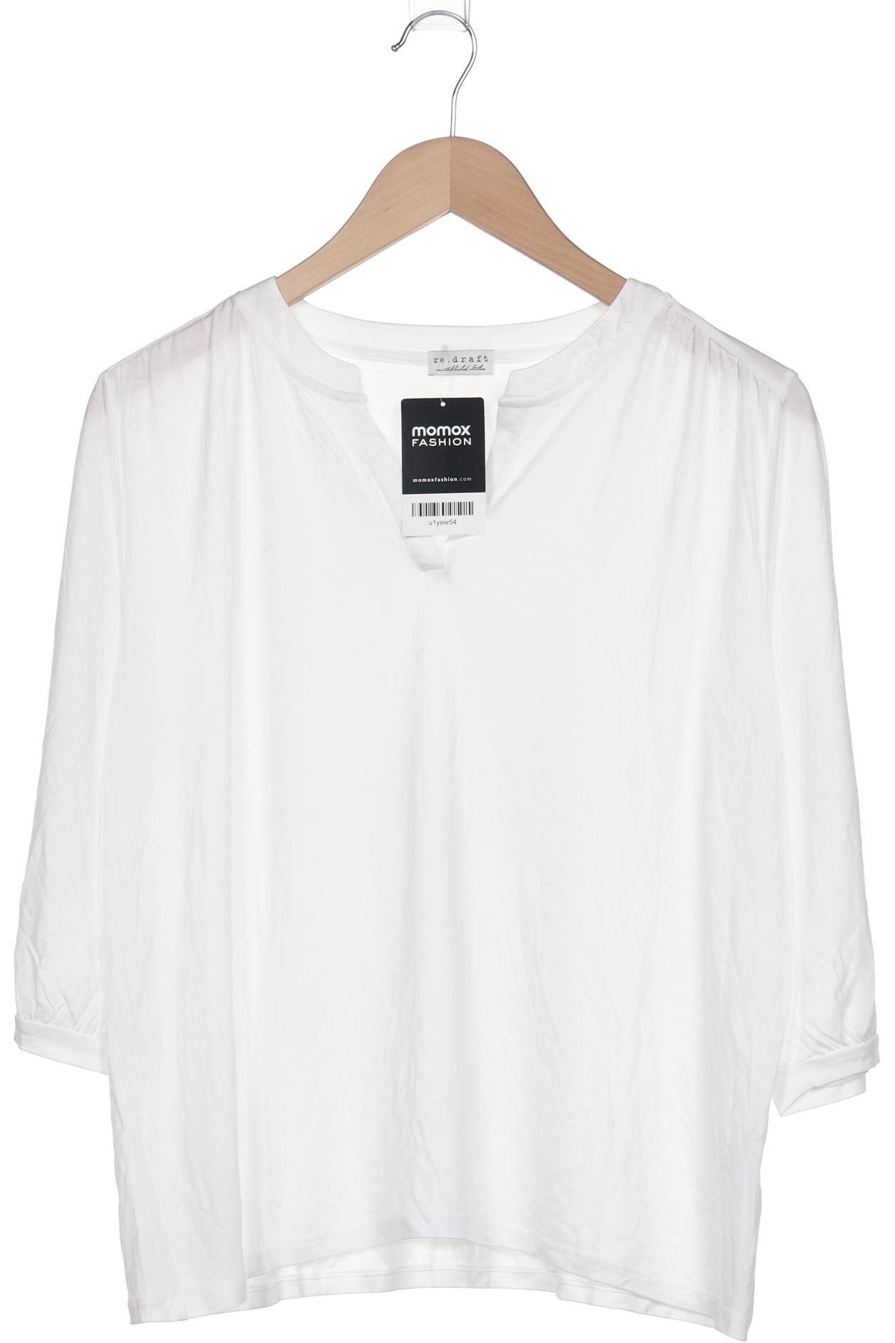 

Re.draft Damen Langarmshirt, weiß, Gr. 38