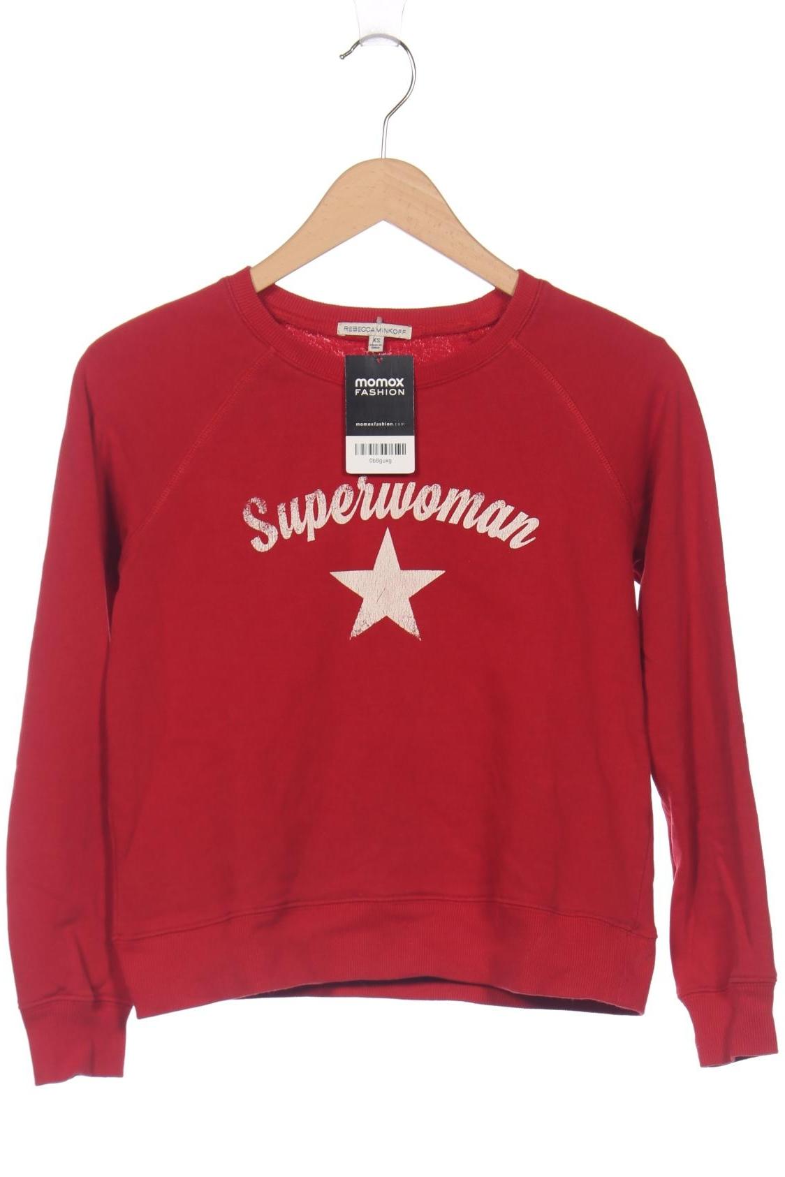 

Rebecca Minkoff Damen Sweatshirt, rot, Gr. 34