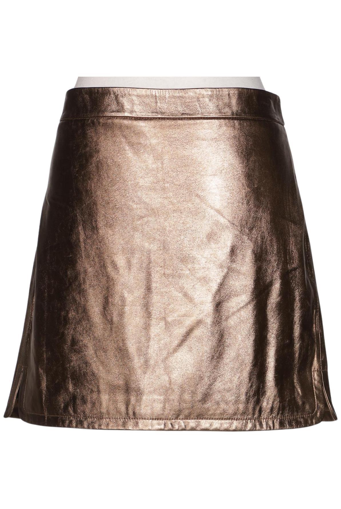 

Rebecca Minkoff Damen Rock, gold, Gr. 6