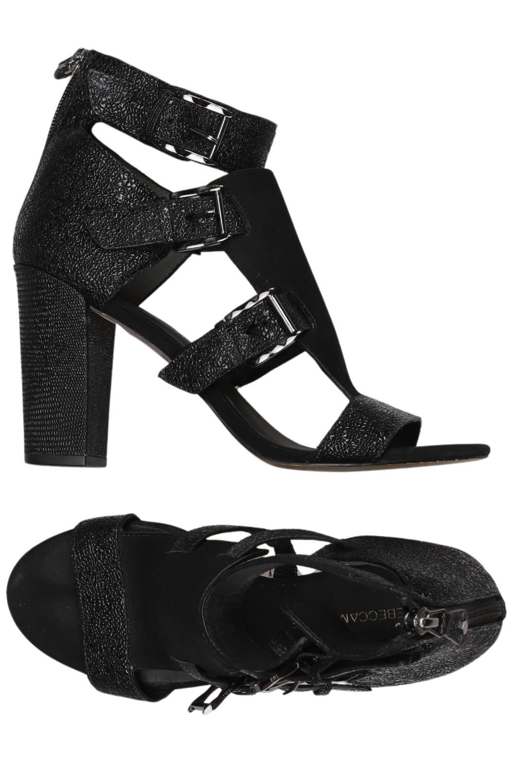 

Rebecca Minkoff Damen Sandale, schwarz, Gr. 9