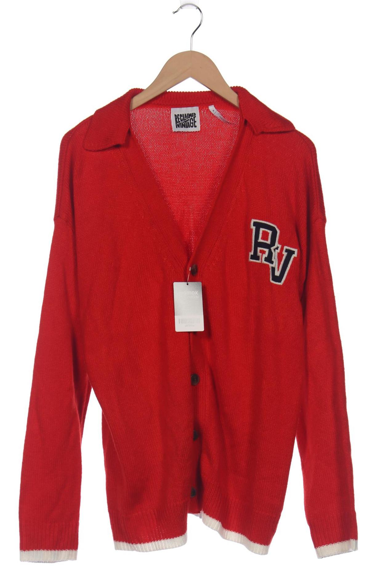 

Reclaimed Vintage Damen Strickjacke, rot, Gr. 36