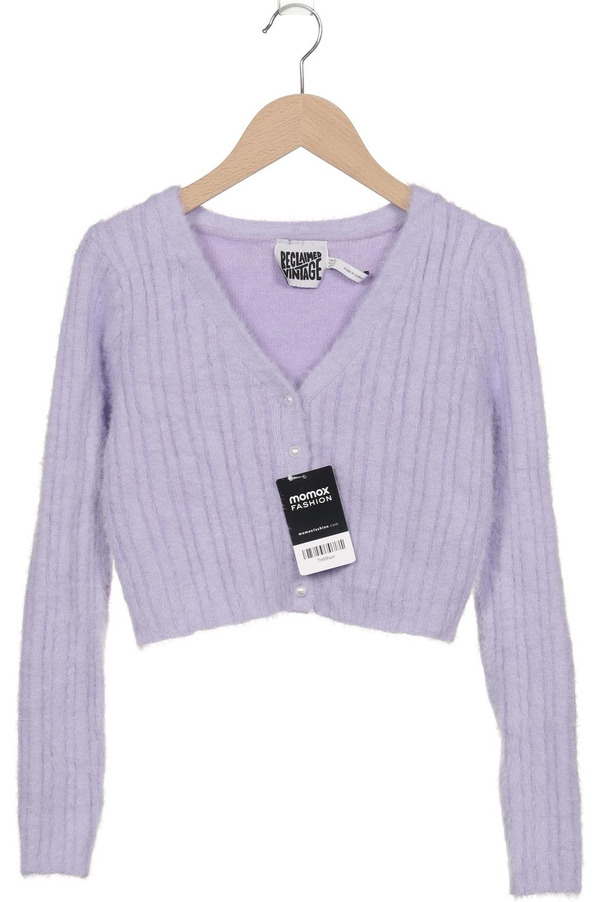 

Reclaimed Vintage Damen Strickjacke, flieder, Gr. 32