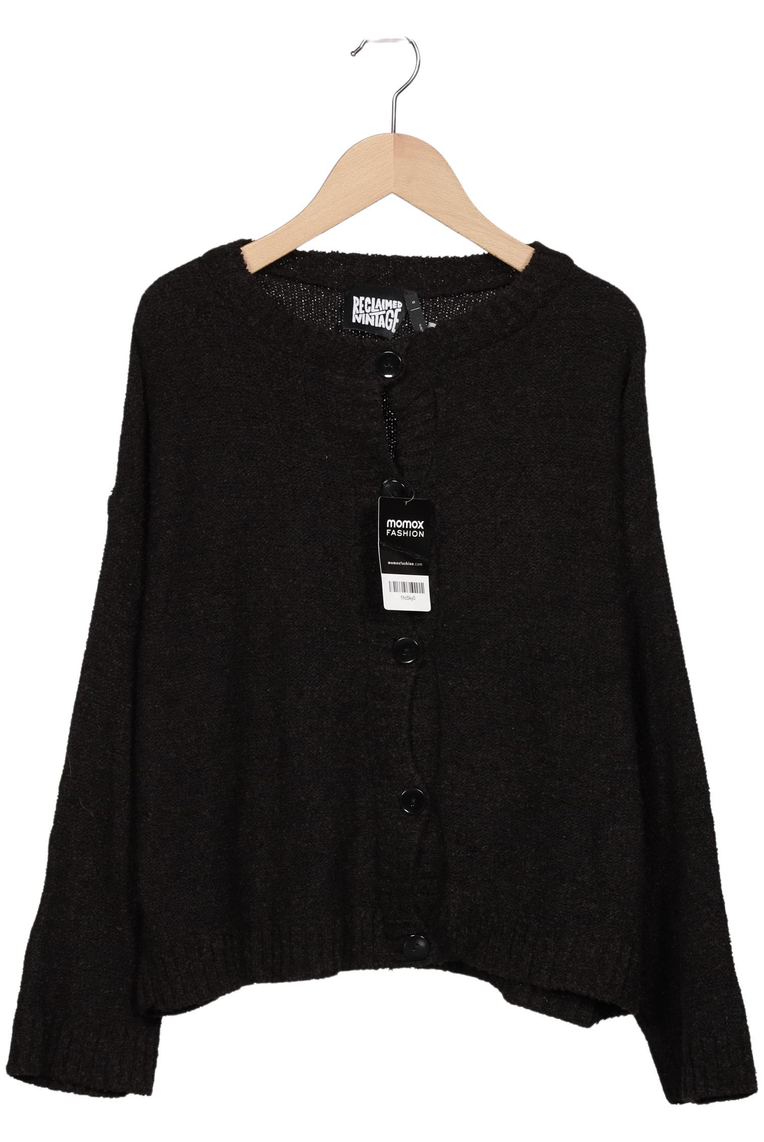 

Reclaimed Vintage Damen Strickjacke, schwarz, Gr. 36