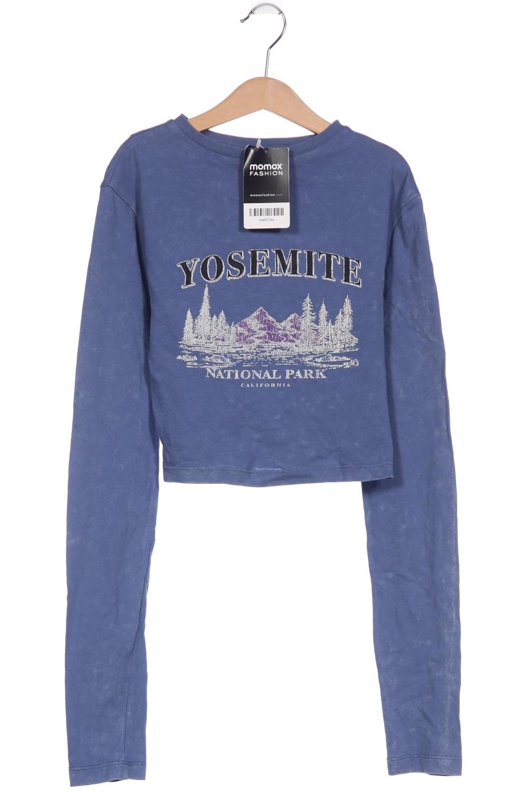 

Reclaimed Vintage Damen Langarmshirt, blau, Gr. 36