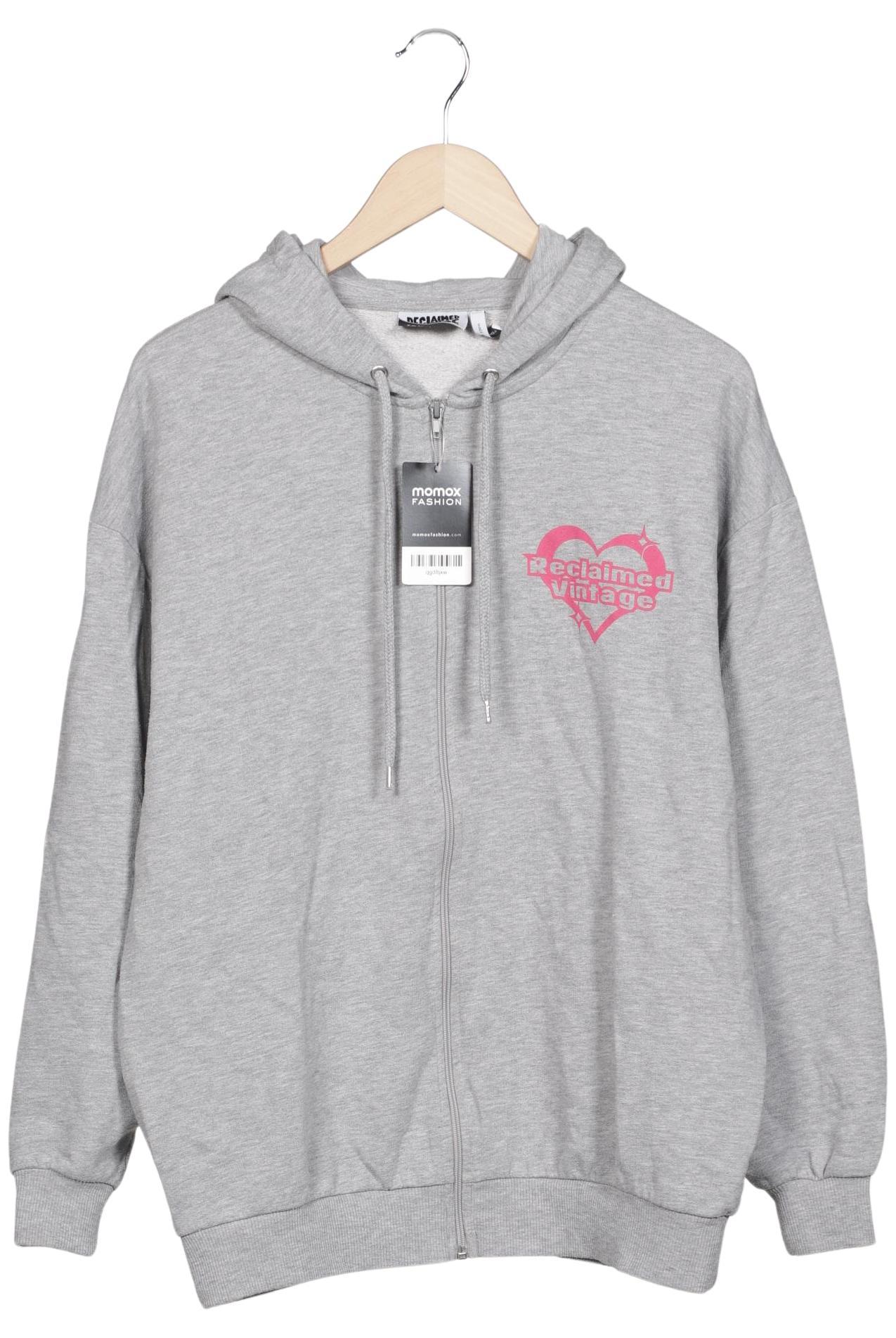 

Reclaimed Vintage Damen Kapuzenpullover, grau, Gr. 38