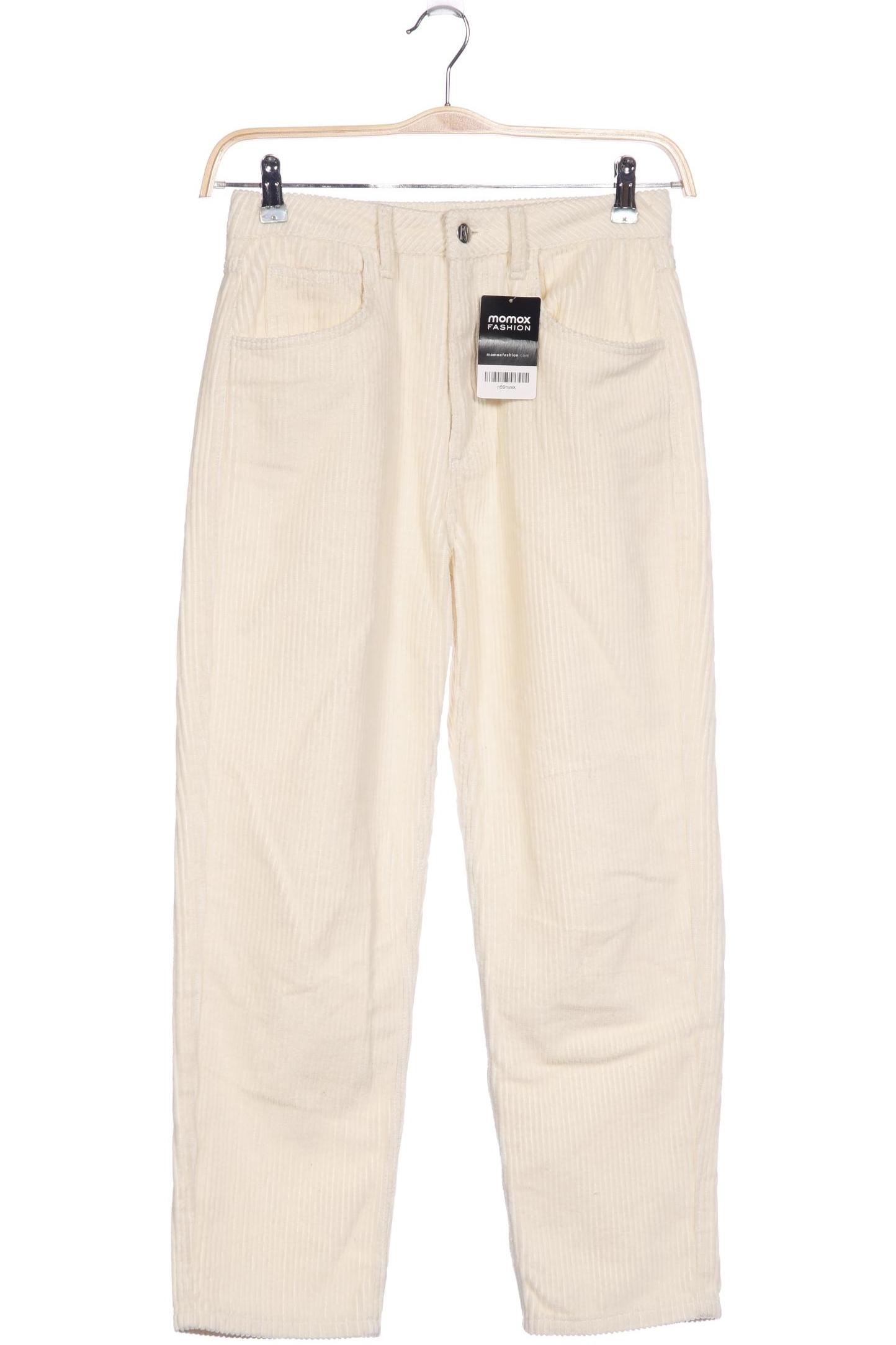 

Reclaimed Vintage Damen Stoffhose, cremeweiß, Gr. 28