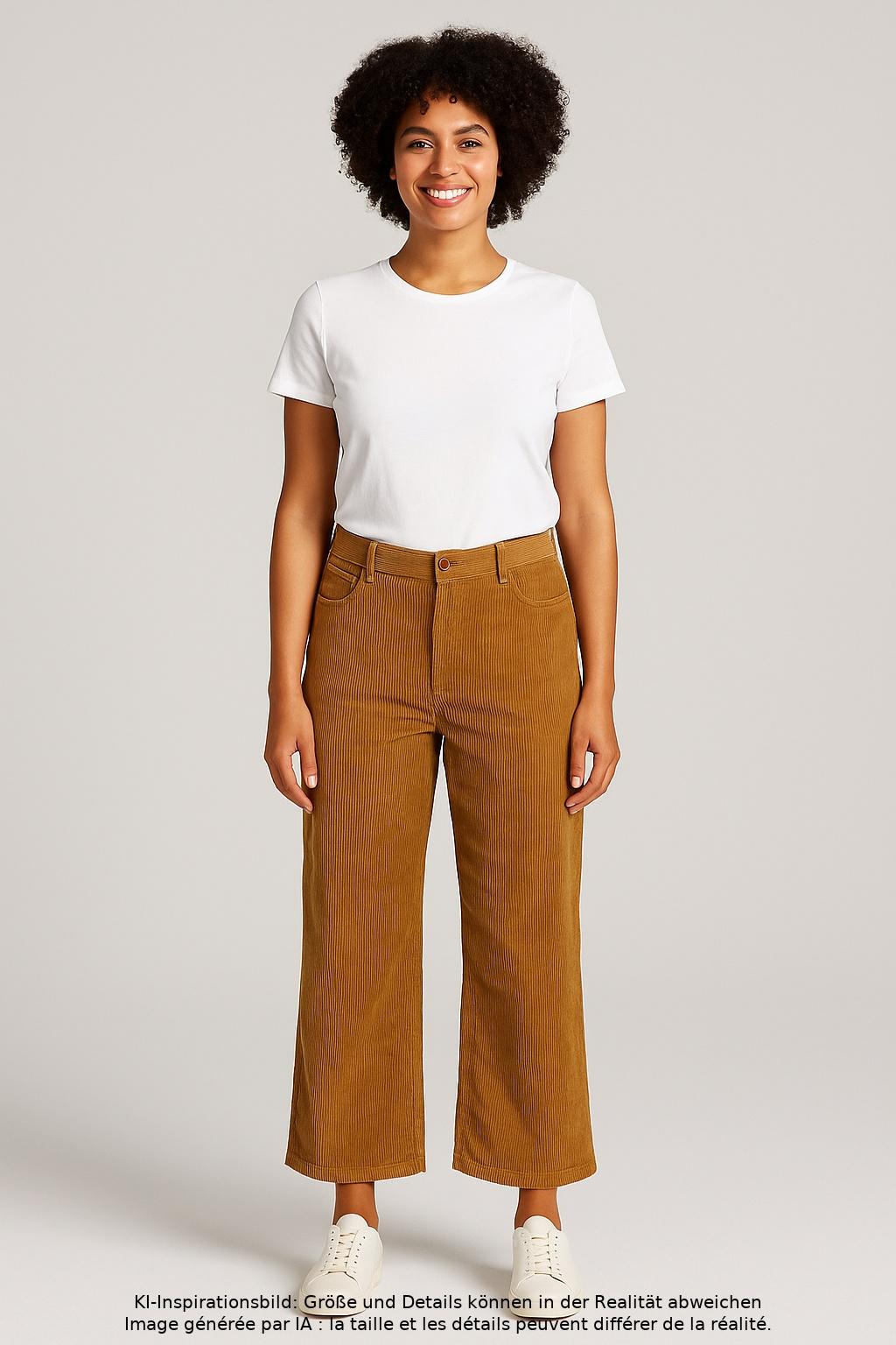 

Recolution Damen Stoffhose, braun, Gr. 0