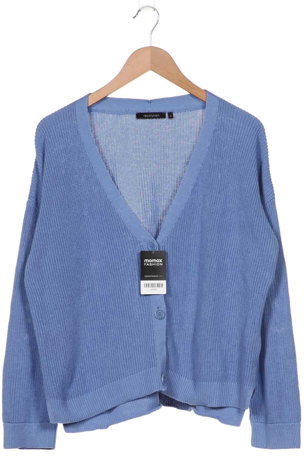 

Recolution Damen Strickjacke, blau, Gr. 36