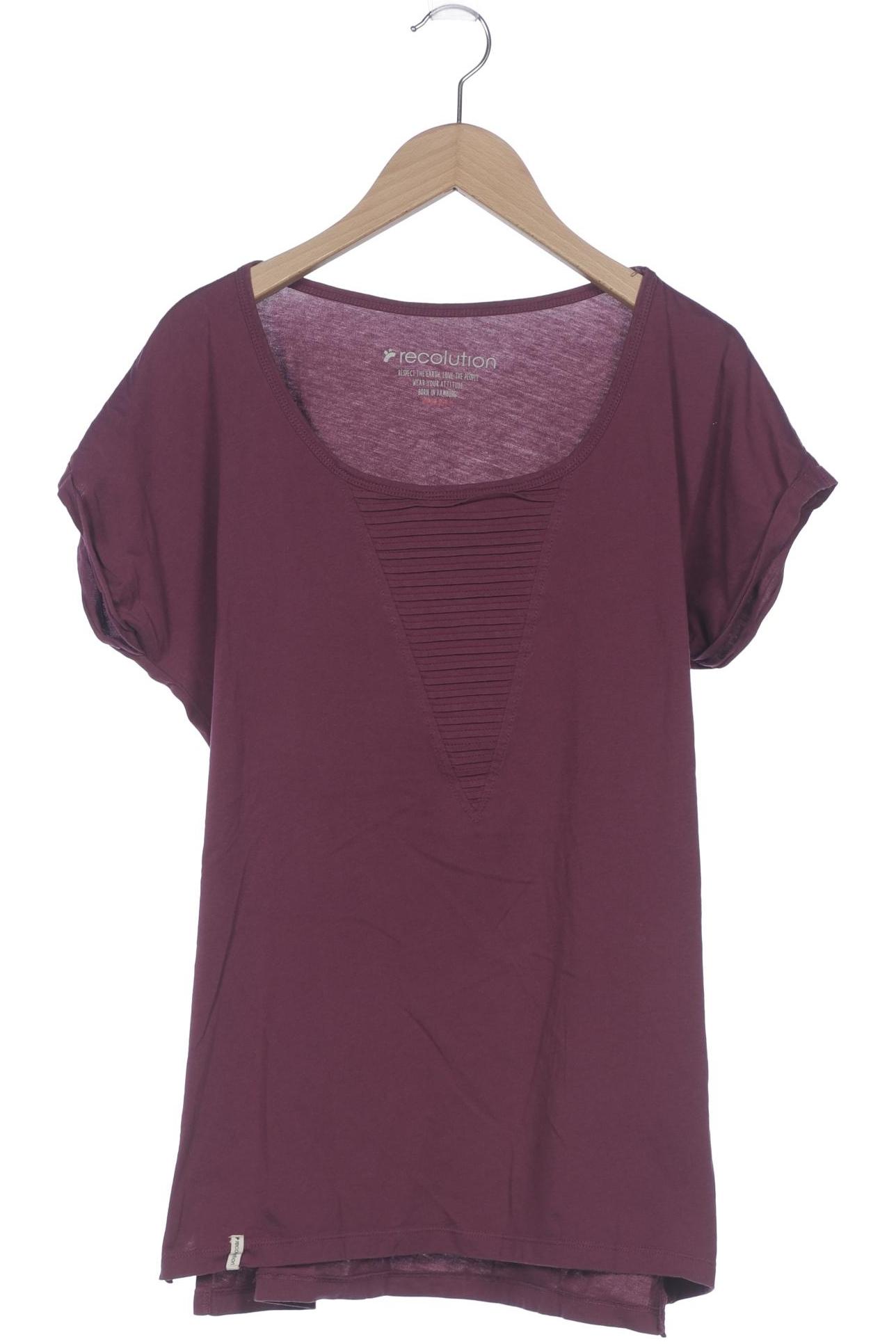 

Recolution Damen T-Shirt, bordeaux, Gr. 38