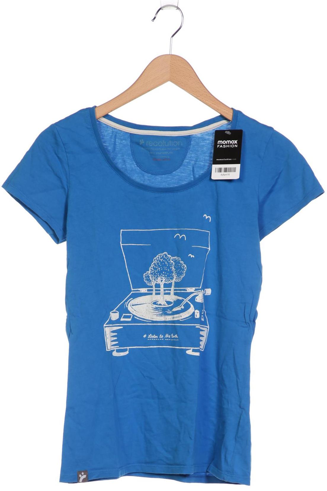 

Recolution Damen T-Shirt, blau, Gr. 38