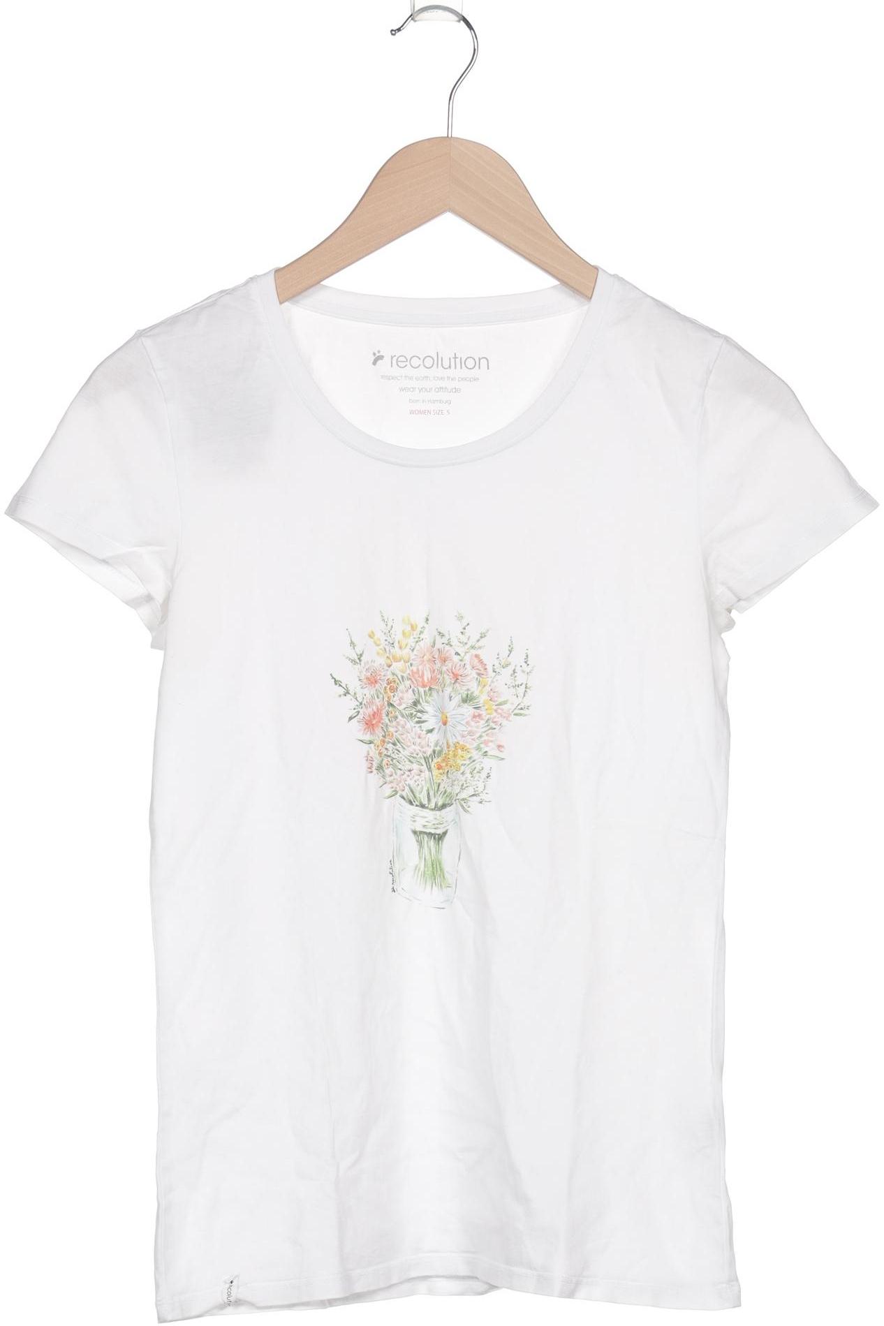 

Recolution Damen T-Shirt, weiß, Gr. 36