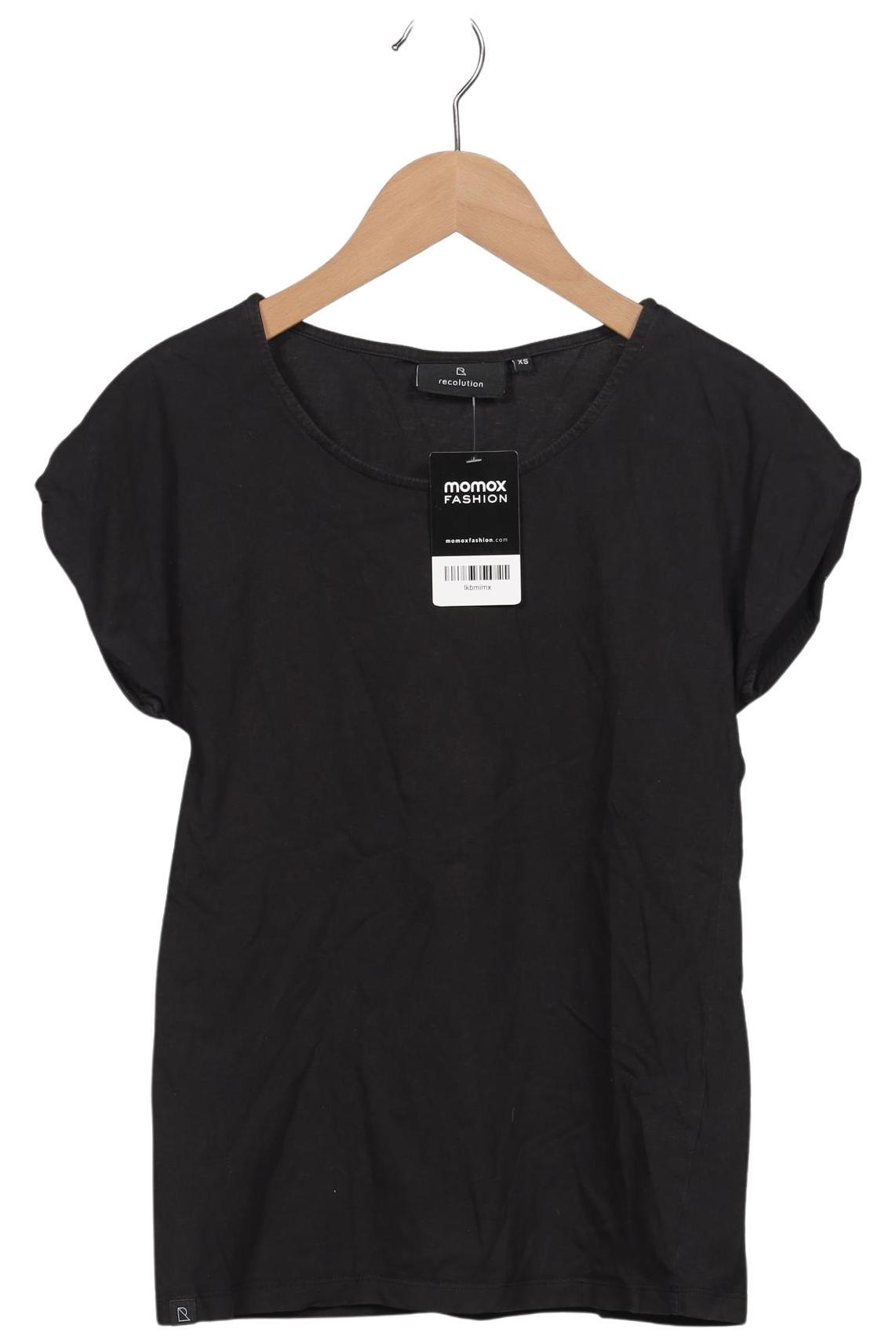 

Recolution Damen T-Shirt, schwarz, Gr. 34