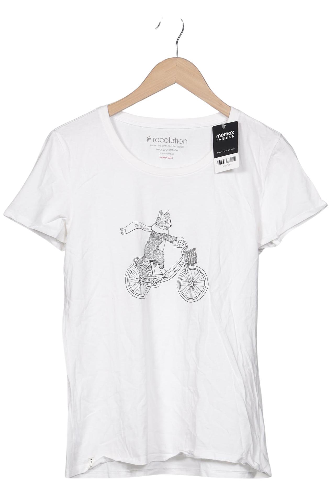 

Recolution Damen T-Shirt, weiß, Gr. 42