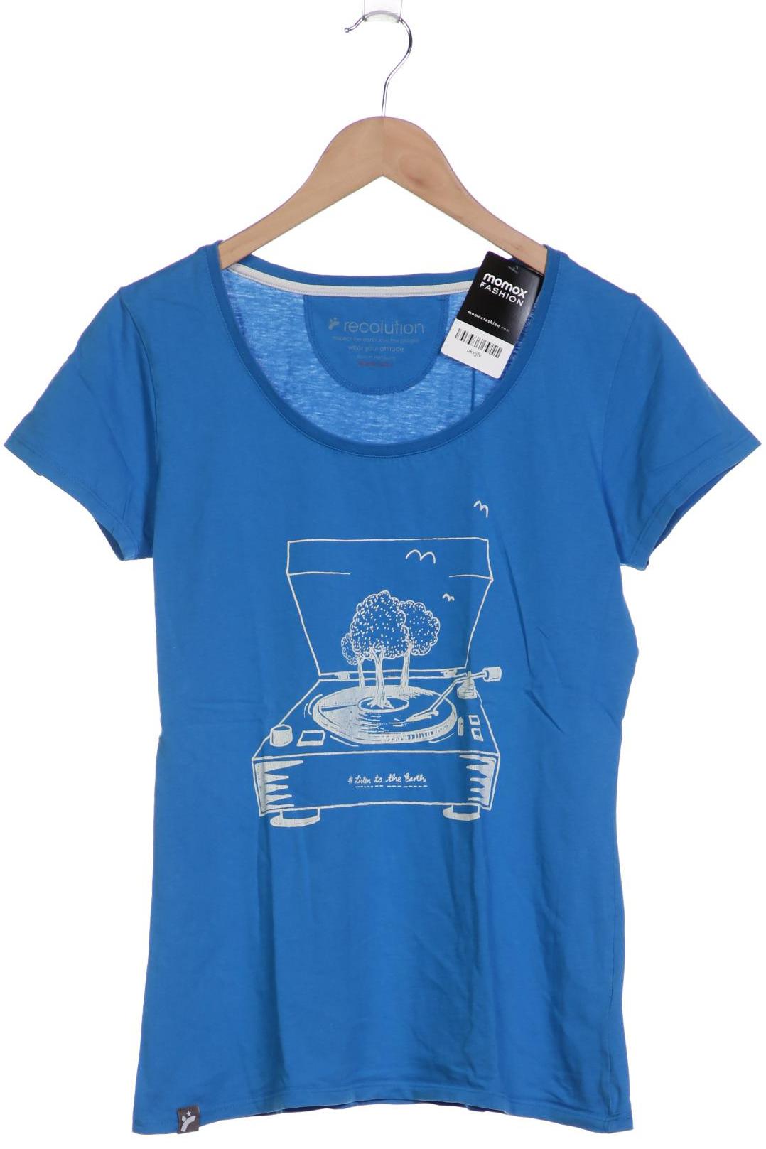 

Recolution Damen T-Shirt, blau, Gr. 42