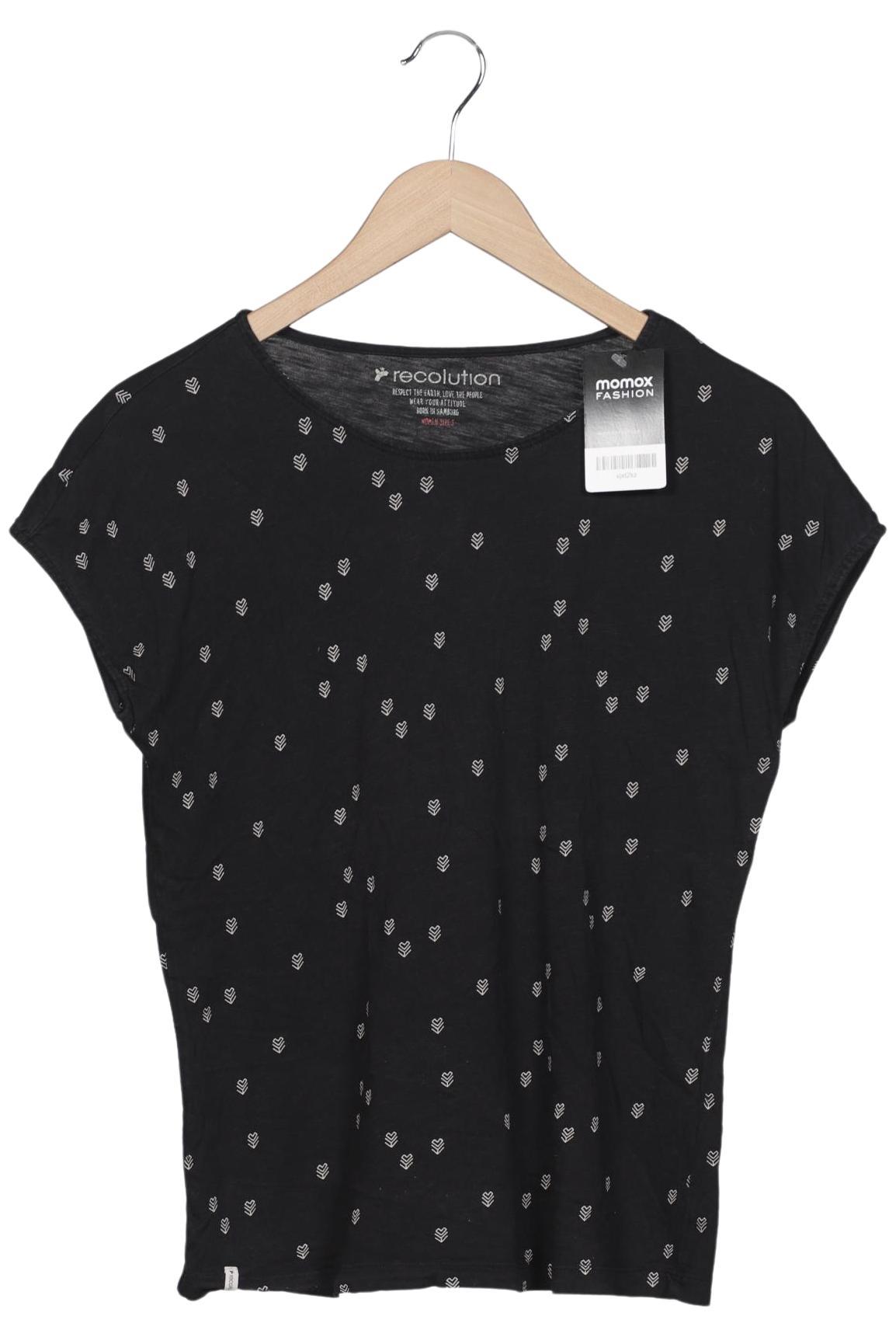 

Recolution Damen T-Shirt, schwarz, Gr. 36