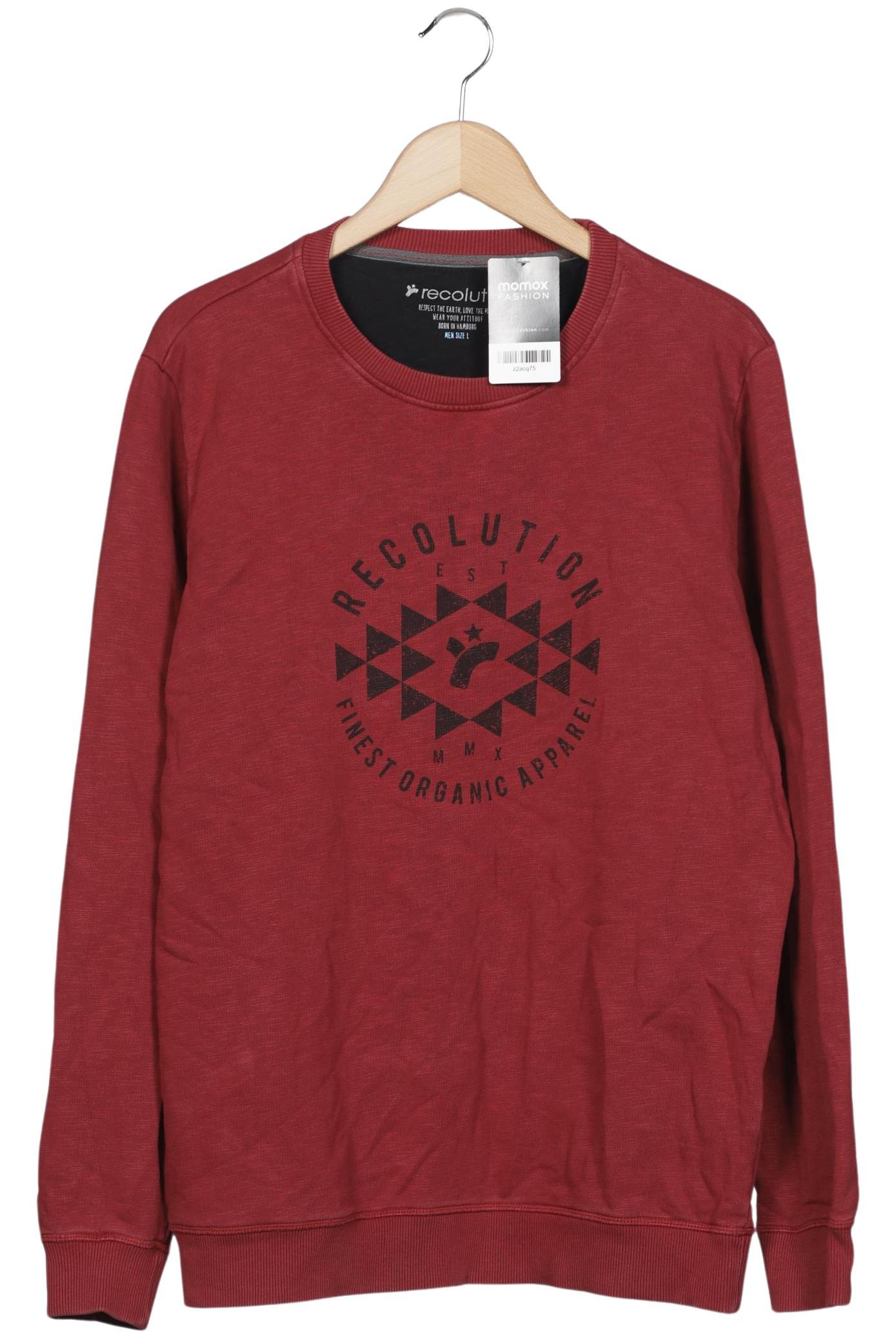 

Recolution Herren Sweatshirt, rot, Gr. 52
