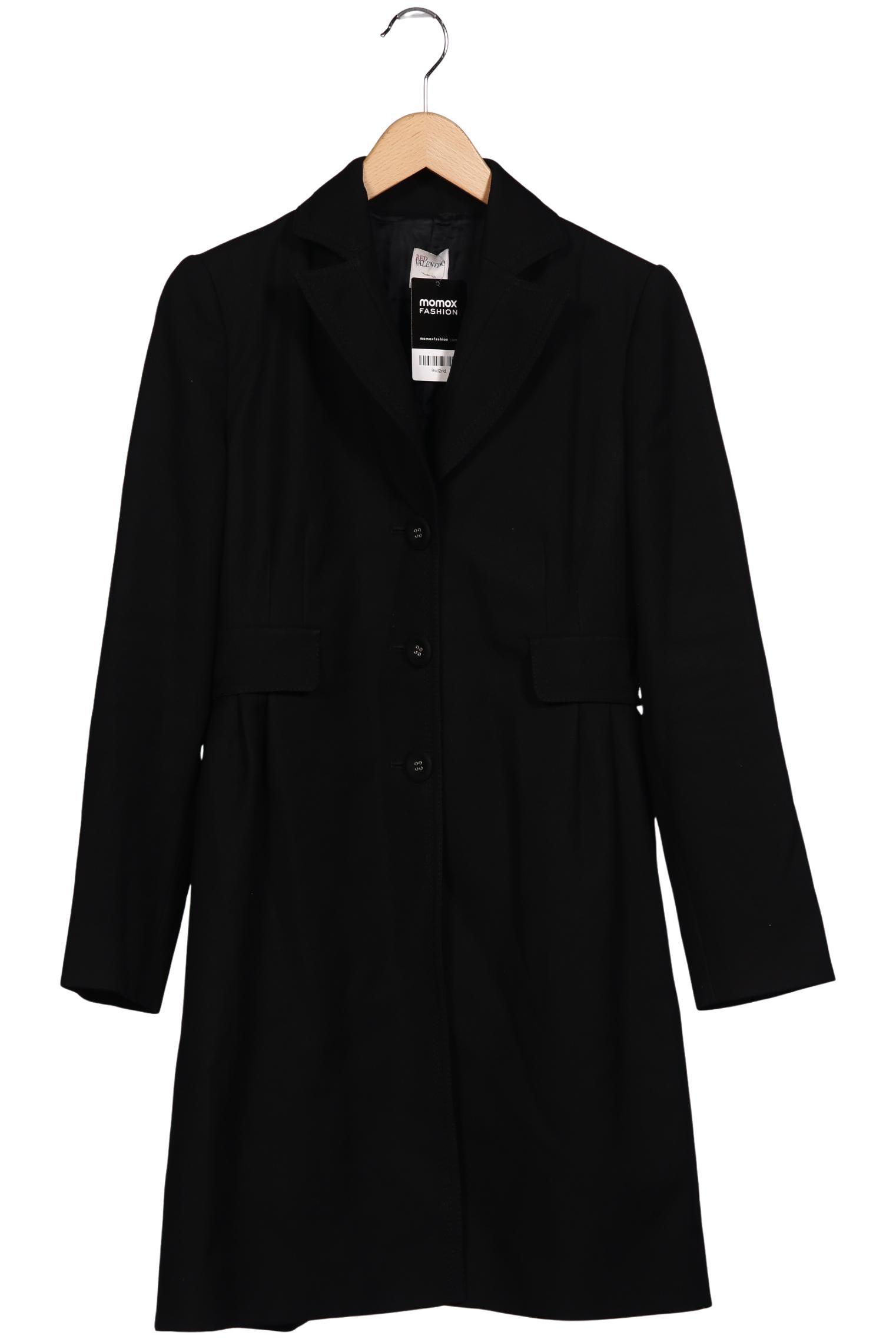 

RED Valentino Damen Mantel, schwarz, Gr. 46