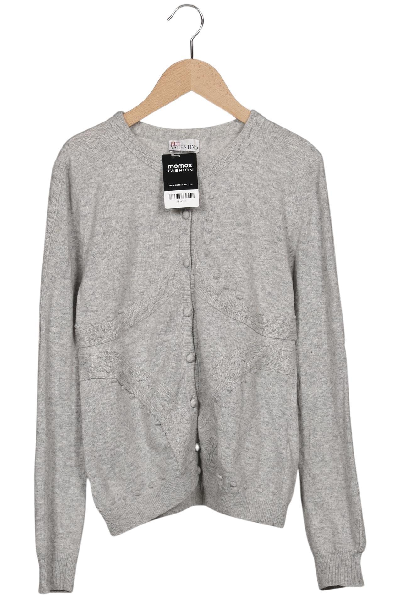 

RED Valentino Damen Strickjacke, grau, Gr. 42