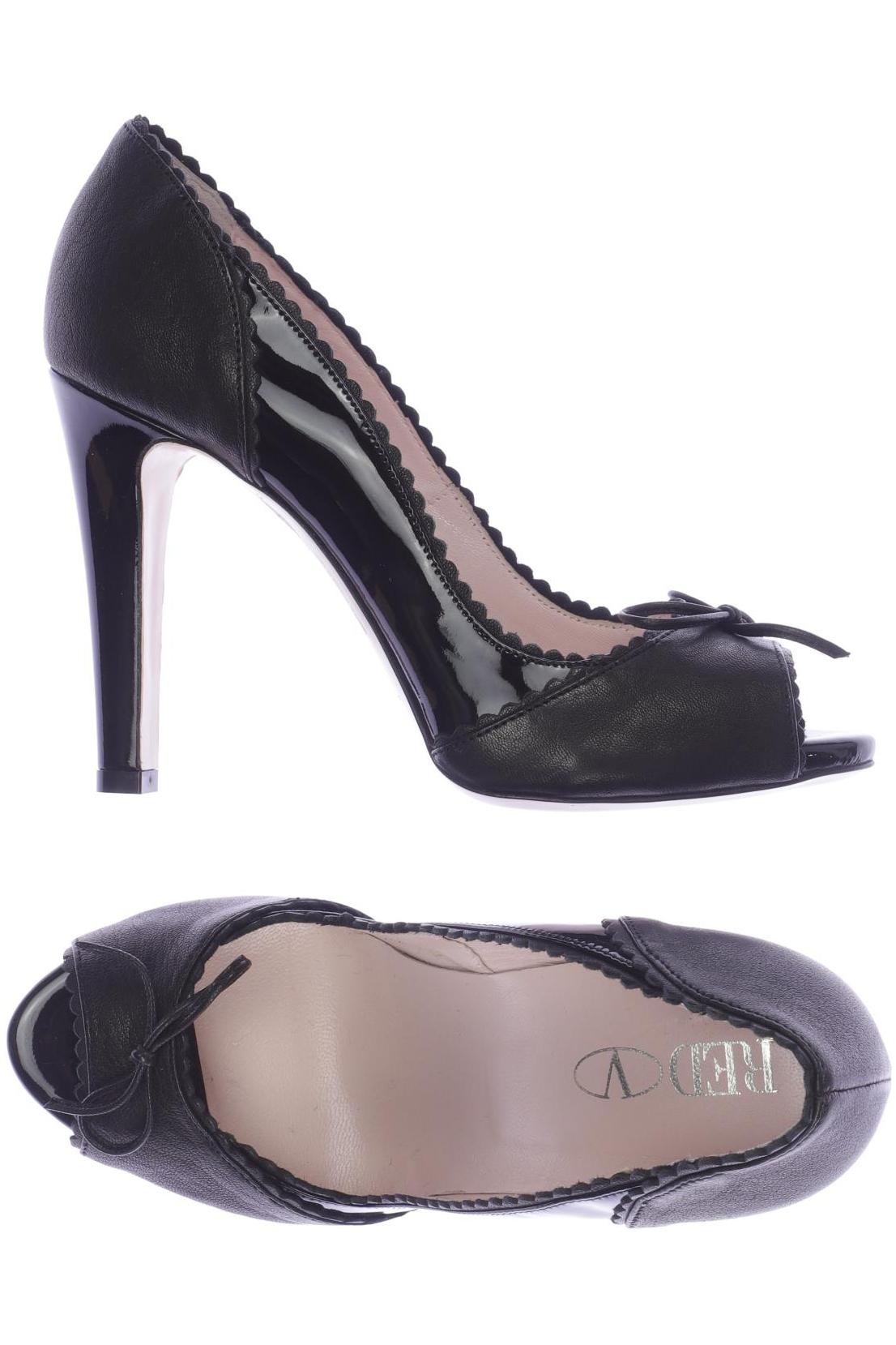 

RED Valentino Damen Pumps, schwarz, Gr. 37.5