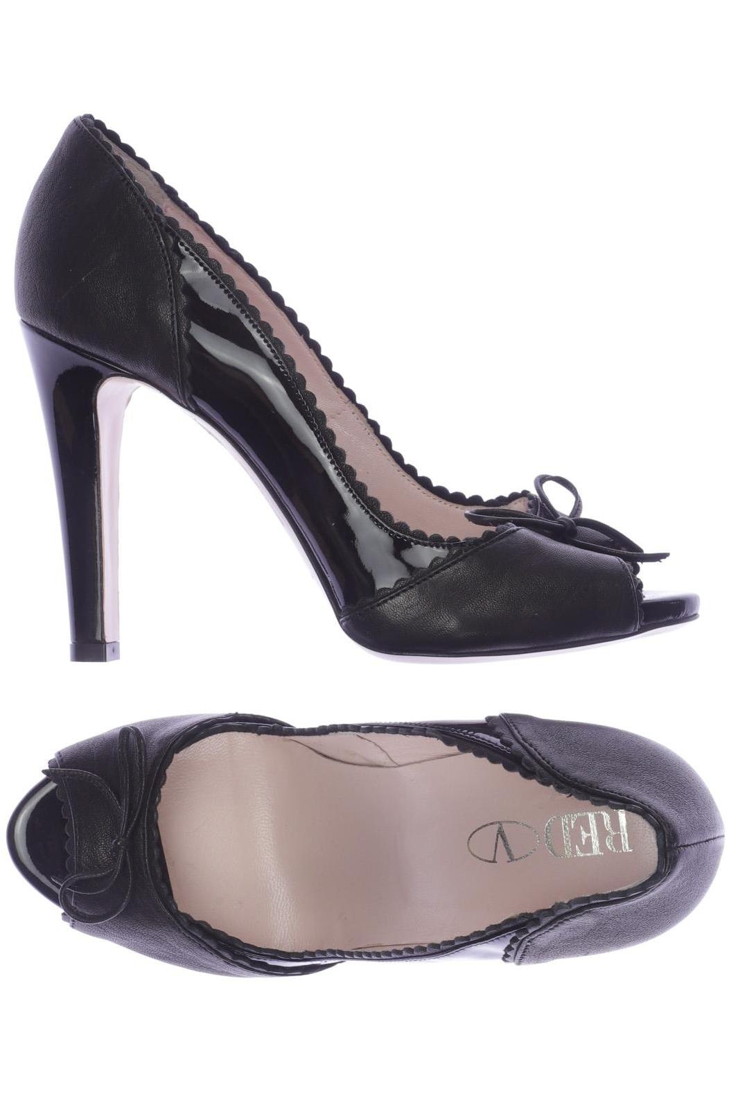 

RED Valentino Damen Sandale, schwarz, Gr. 37.5