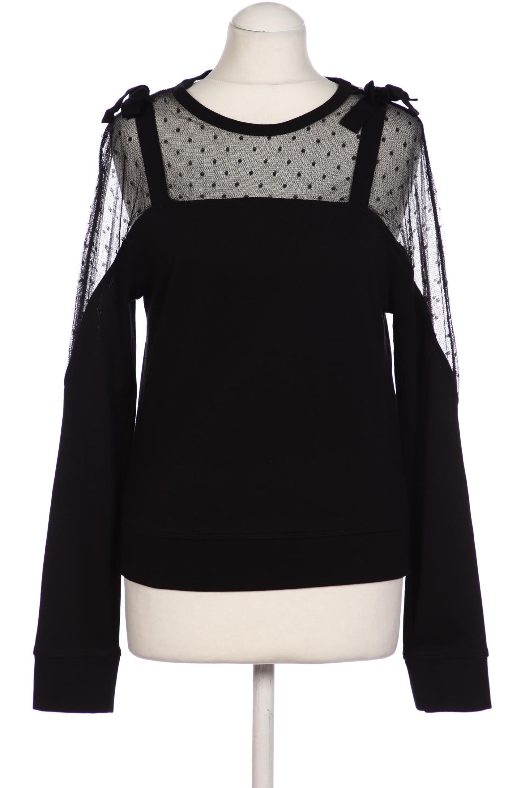 

RED Valentino Damen Langarmshirt, schwarz, Gr. 36