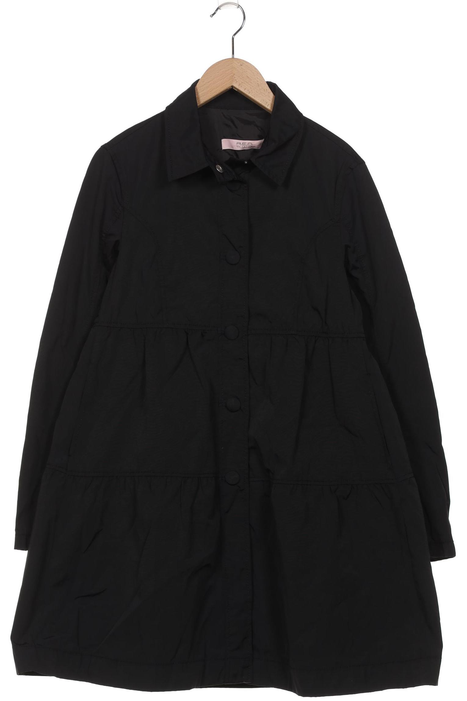 

RED Valentino Damen Mantel, schwarz, Gr. 44