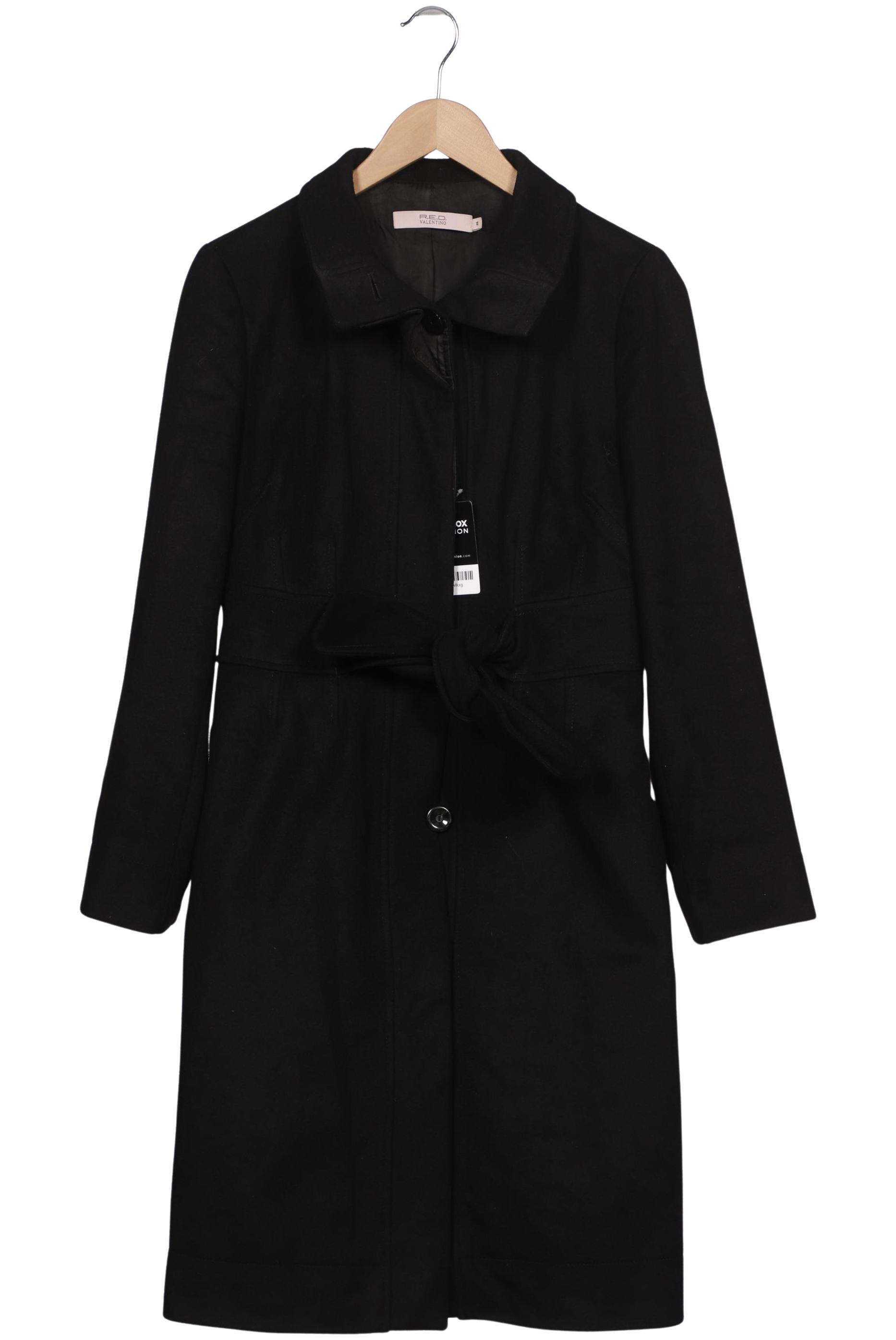 

RED Valentino Damen Mantel, schwarz, Gr. 46