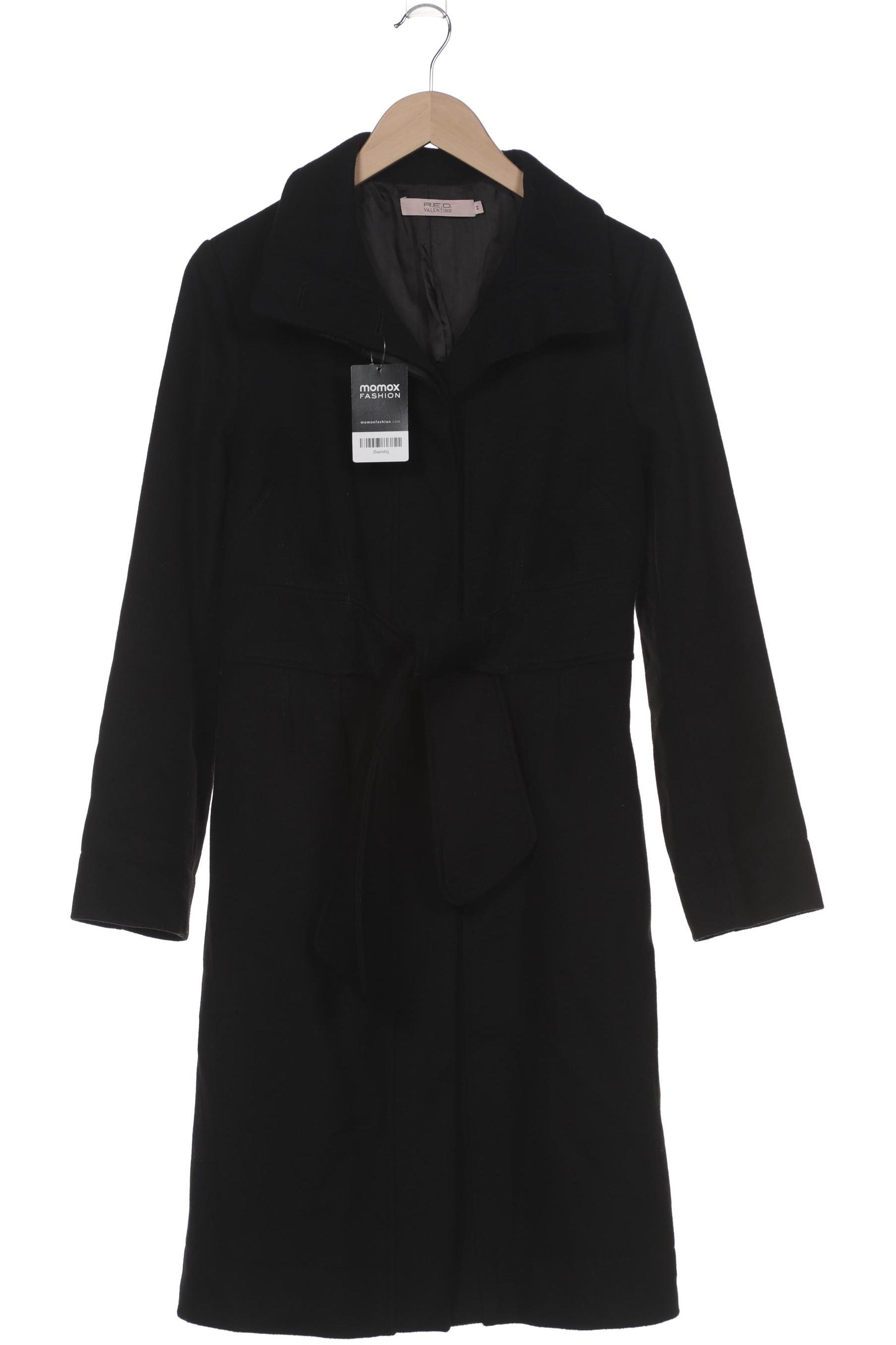 

RED Valentino Damen Mantel, schwarz, Gr. 44