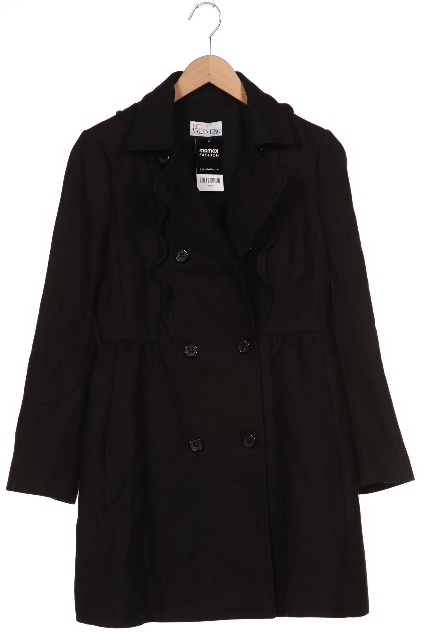 

RED Valentino Damen Mantel, schwarz, Gr. 42