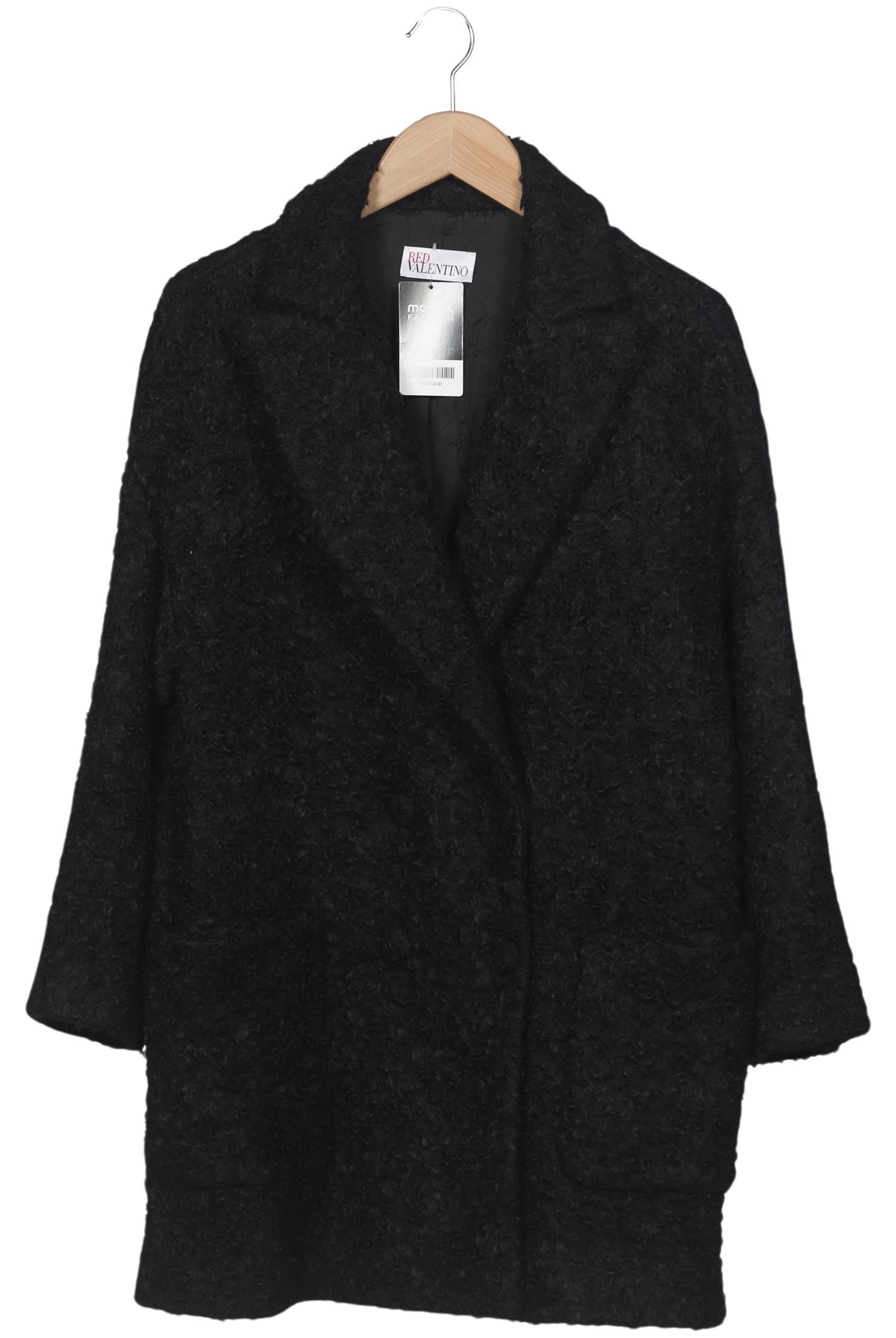 

RED Valentino Damen Mantel, schwarz, Gr. 42
