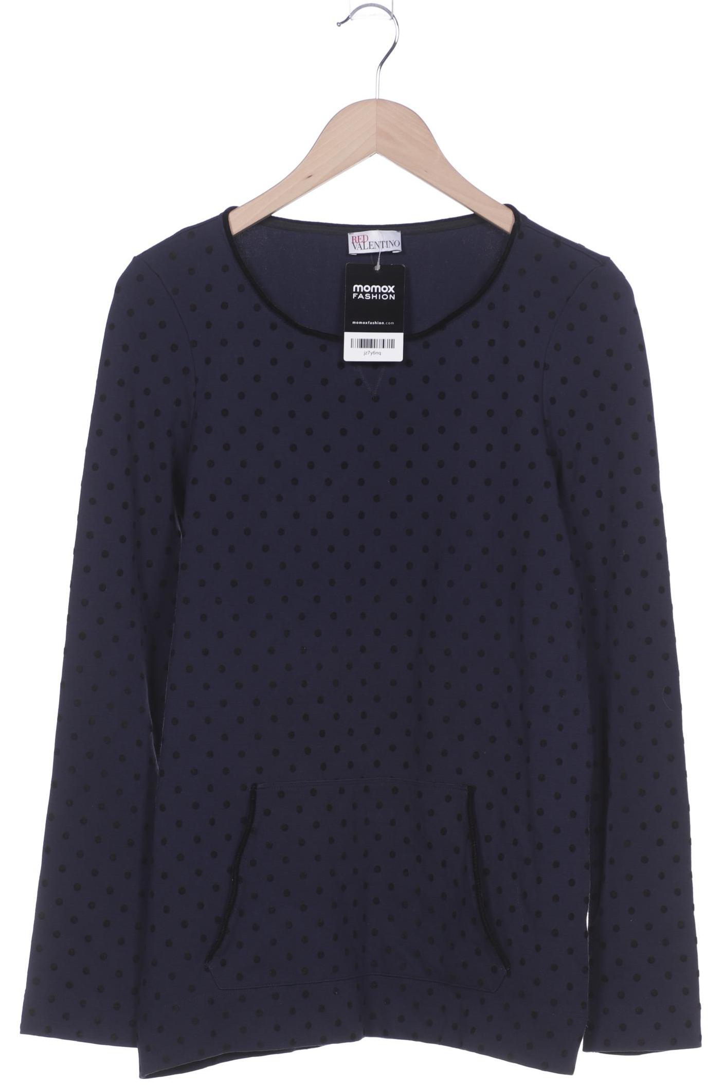 

RED Valentino Damen Langarmshirt, marineblau, Gr. 38