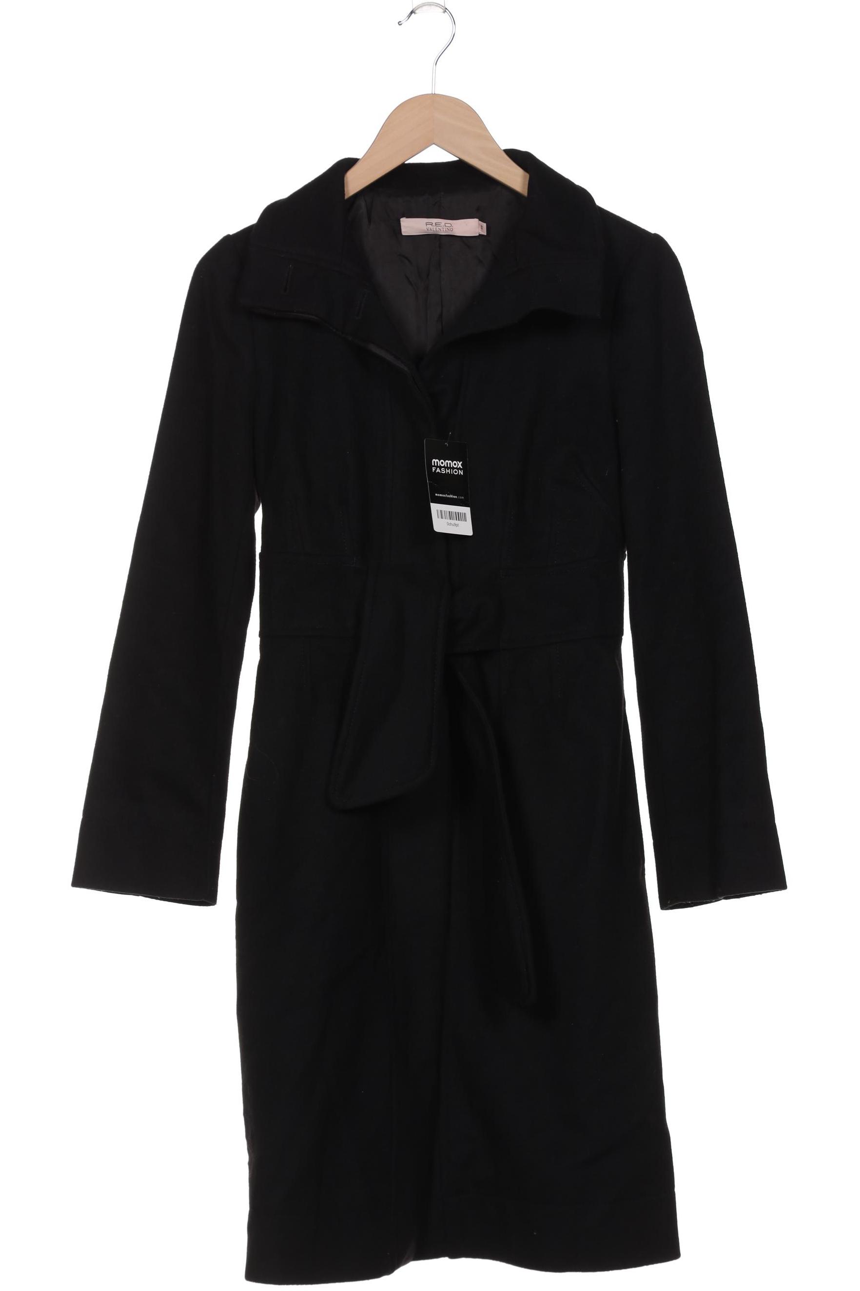 

RED Valentino Damen Mantel, schwarz, Gr. 40