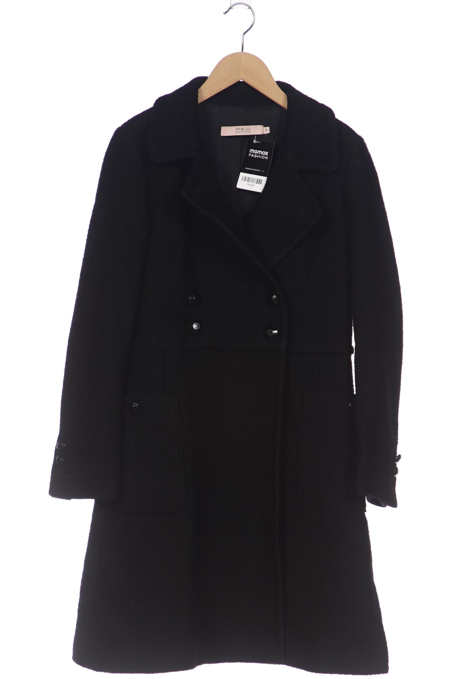 

RED Valentino Damen Mantel, schwarz, Gr. 44