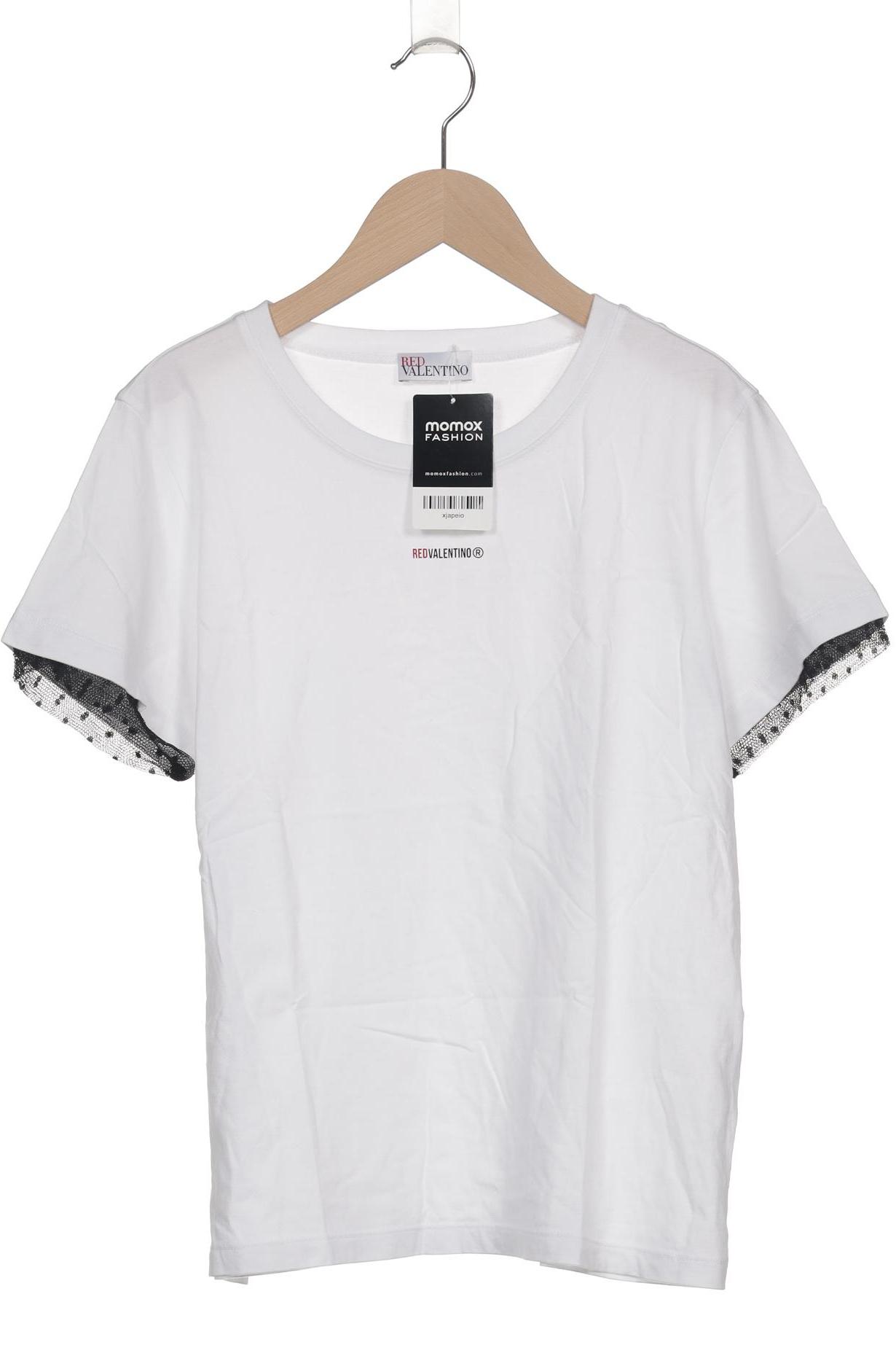 

RED Valentino Damen T-Shirt, weiß, Gr. 36
