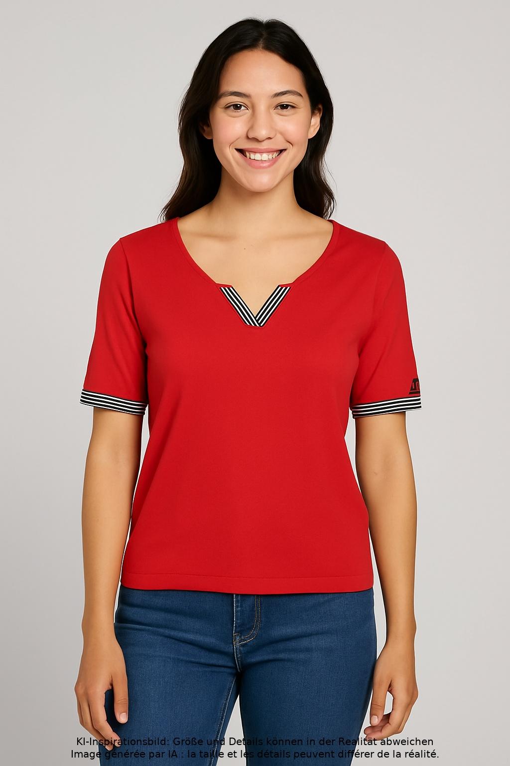 

Redgreen Damen T-Shirt, rot, Gr. 42