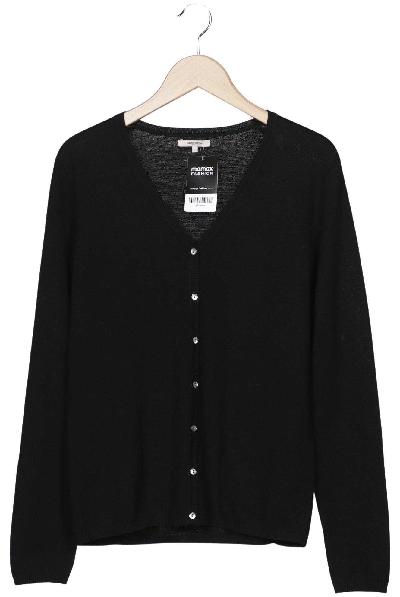 

Redgreen Herren Strickjacke, schwarz, Gr. 52