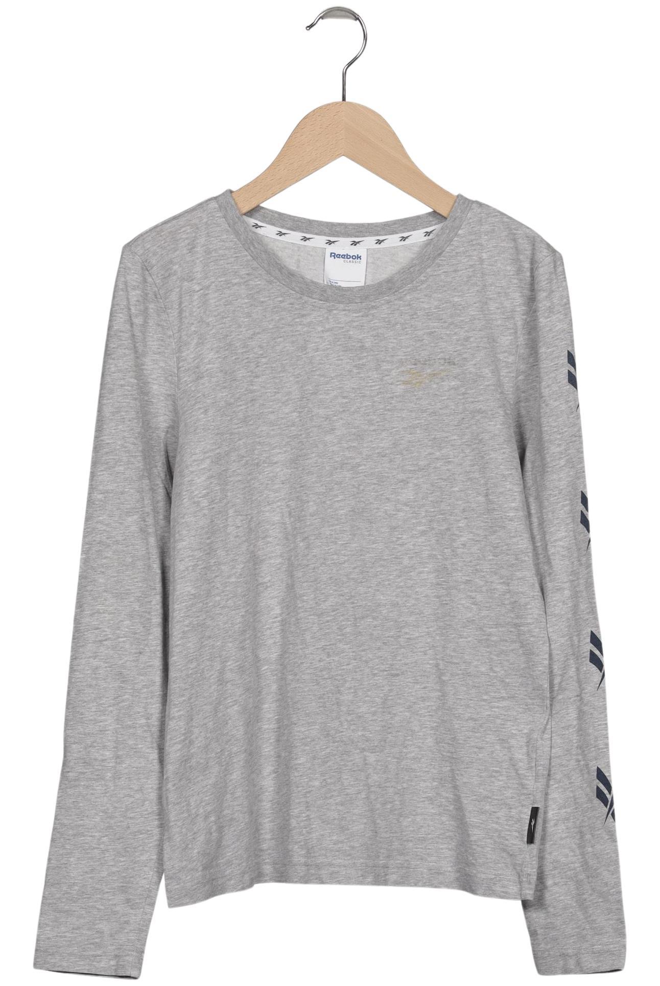 

Reebok Classic Damen Langarmshirt, grau, Gr. 34
