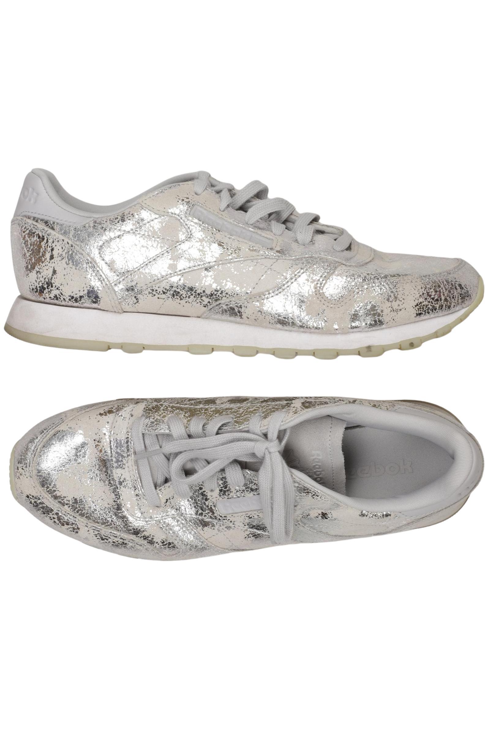 

Reebok Classic Damen Sneakers, silber, Gr. 40